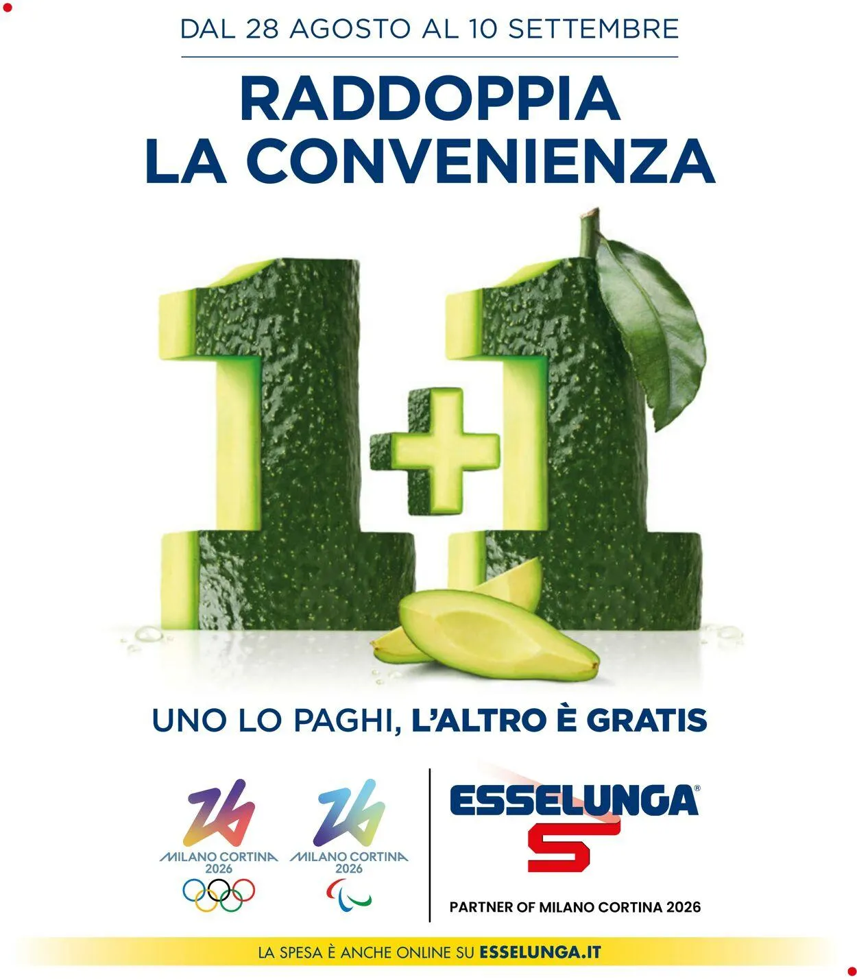 Esselunga Volantino attuale da 28 agosto a 10 settembre di 2025 - Pagina del volantino 1
