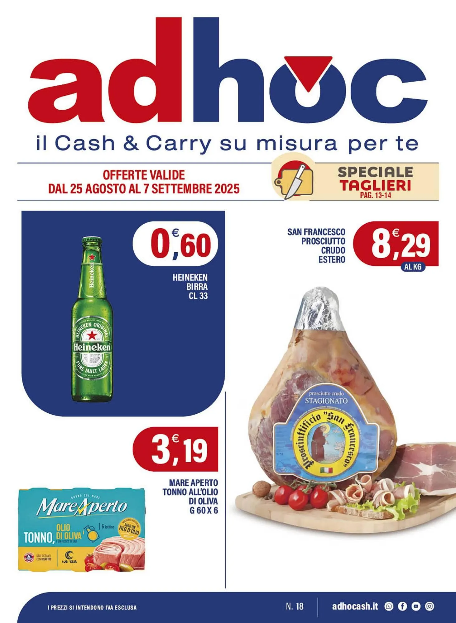 Volantino Adhoc da 25 agosto a 7 settembre di 2025 - Pagina del volantino 1