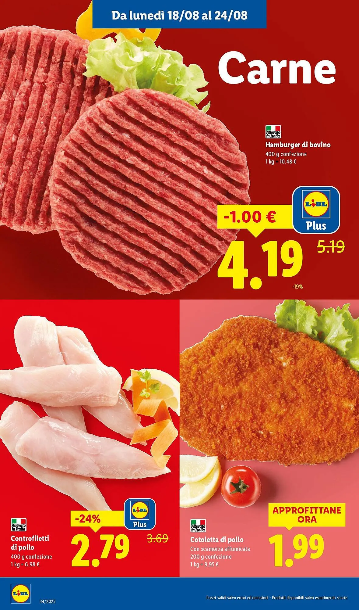 Volantino Lidl da 18 agosto a 24 agosto di 2025 - Pagina del volantino 4