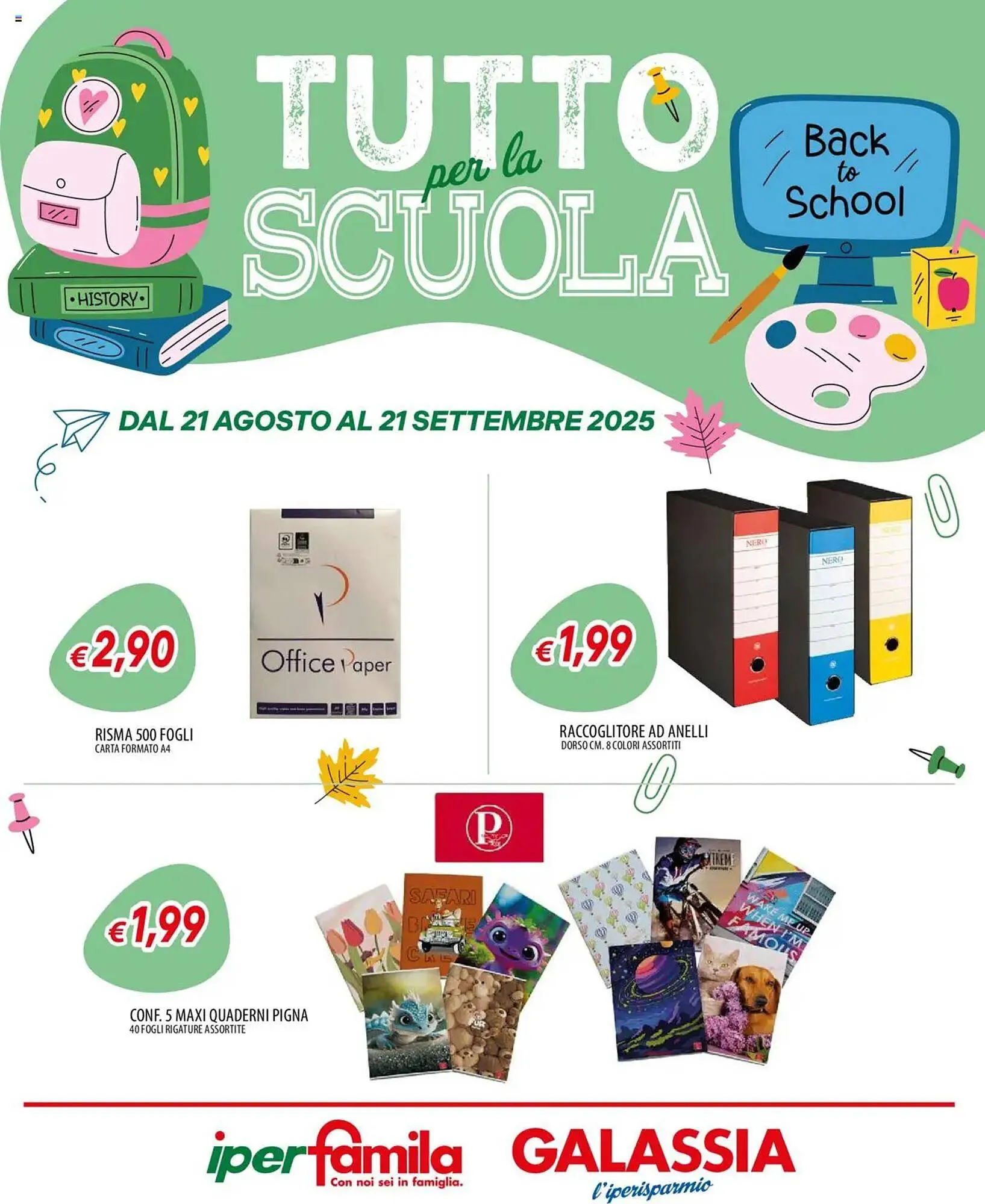 Volantino IperFamila da 21 agosto a 21 settembre di 2025 - Pagina del volantino 1
