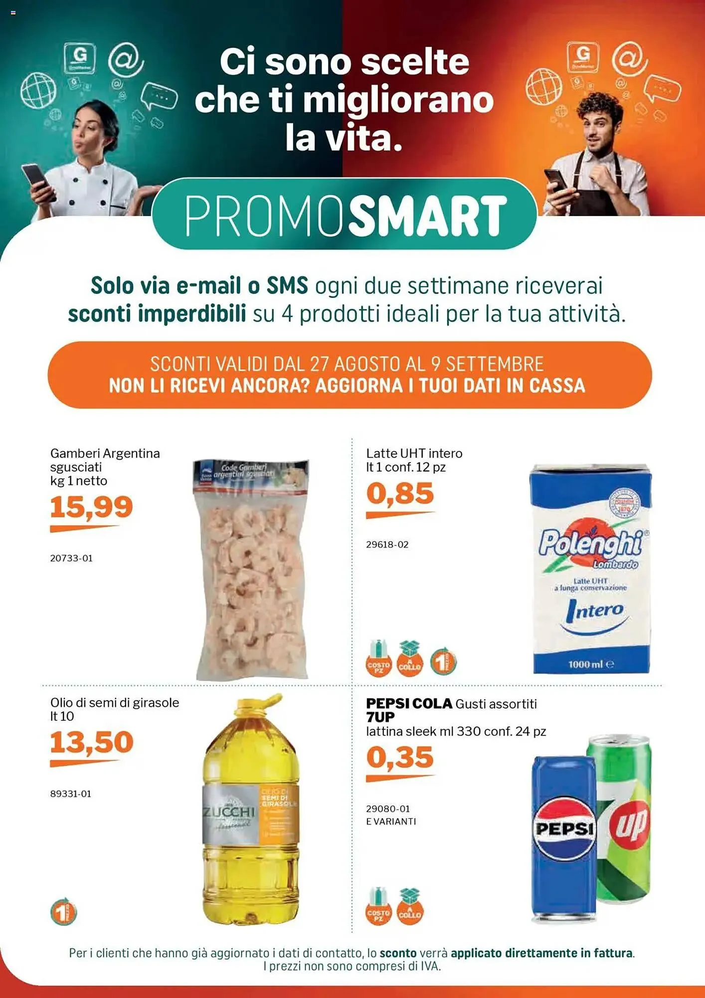 Volantino GrosMarket da 27 agosto a 9 settembre di 2025 - Pagina del volantino 1