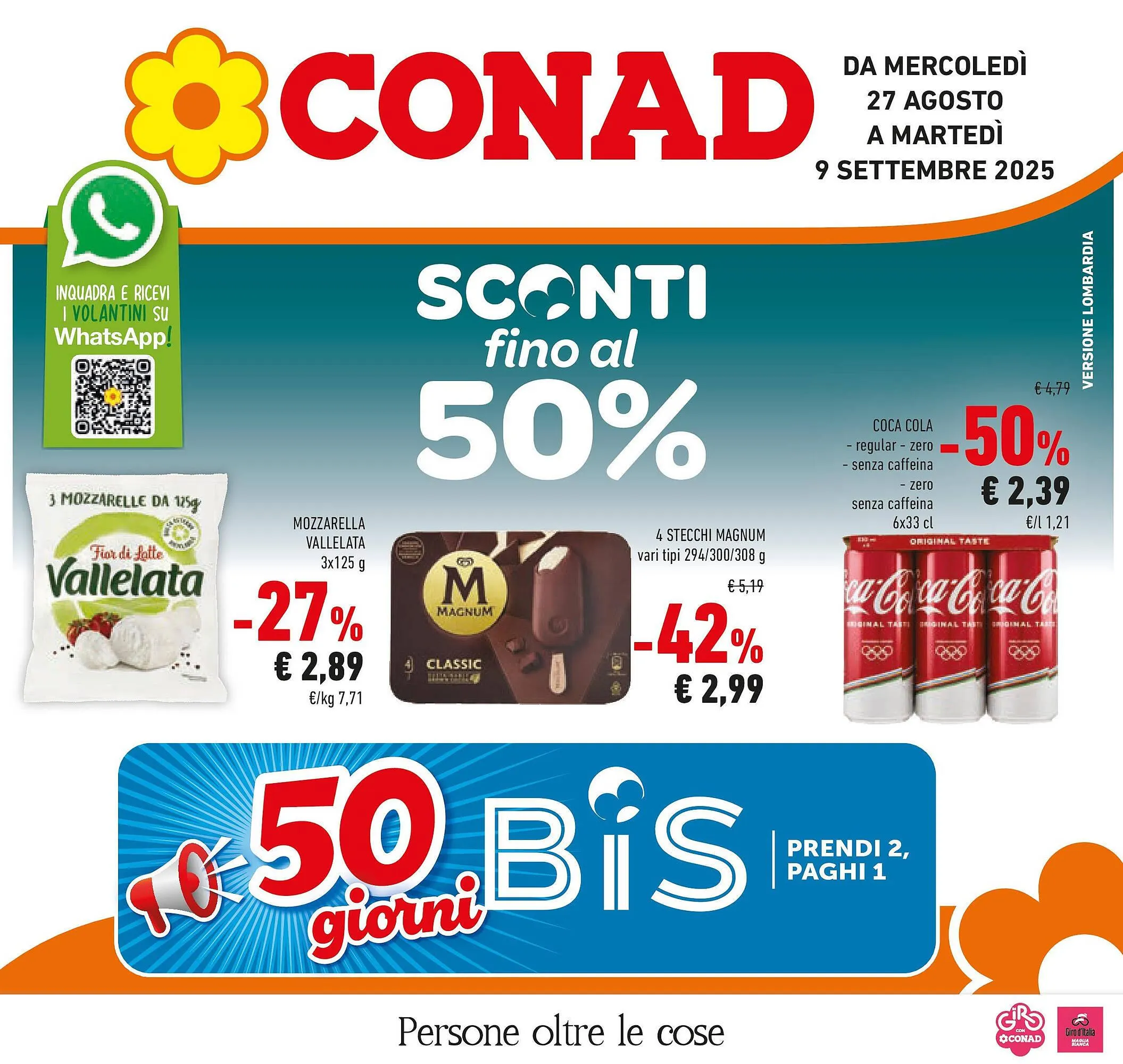 Volantino Conad da 26 agosto a 9 settembre di 2025 - Pagina del volantino 1
