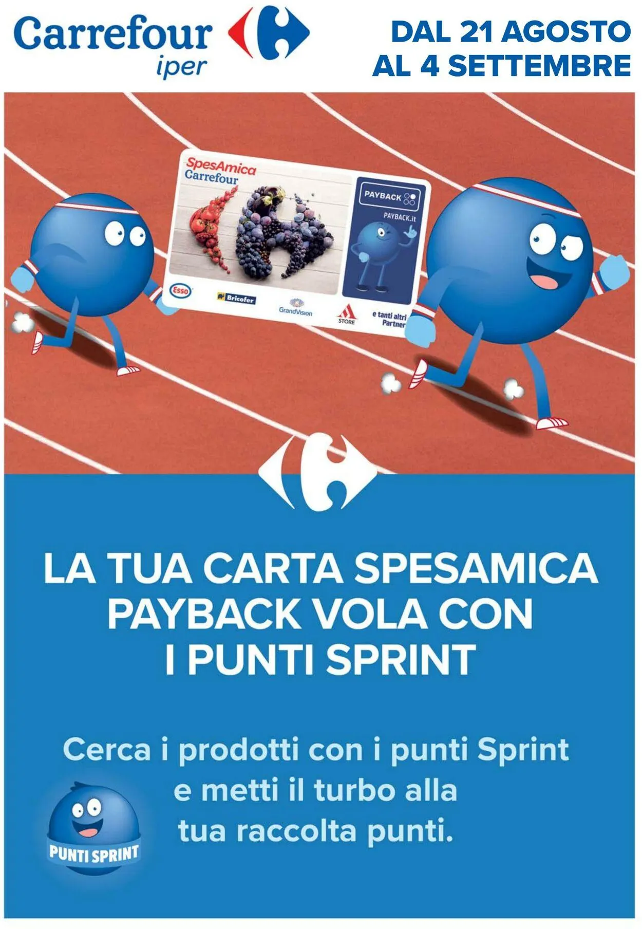Carrefour Volantino attuale da 21 agosto a 4 settembre di 2025 - Pagina del volantino 1