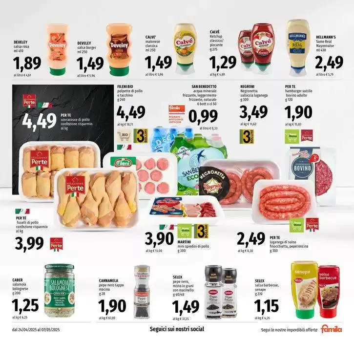 TAGLIATI PER IL RISPARMIO da 24 aprile a 7 maggio di 2025 - Pagina del volantino 3
