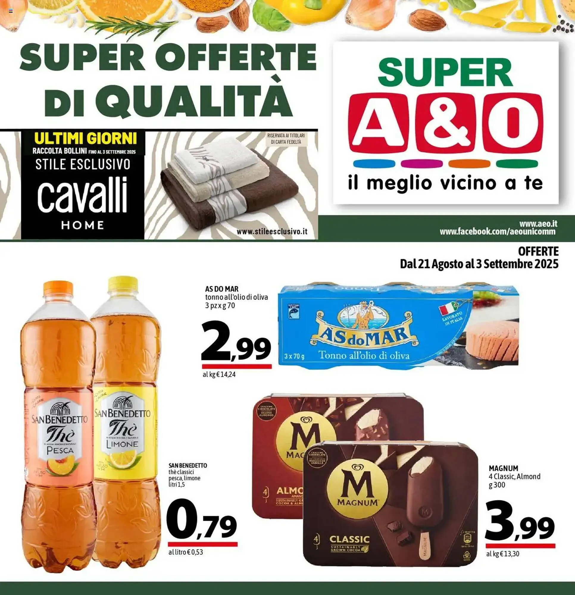 Volantino A&O da 21 agosto a 3 settembre di 2025 - Pagina del volantino 1