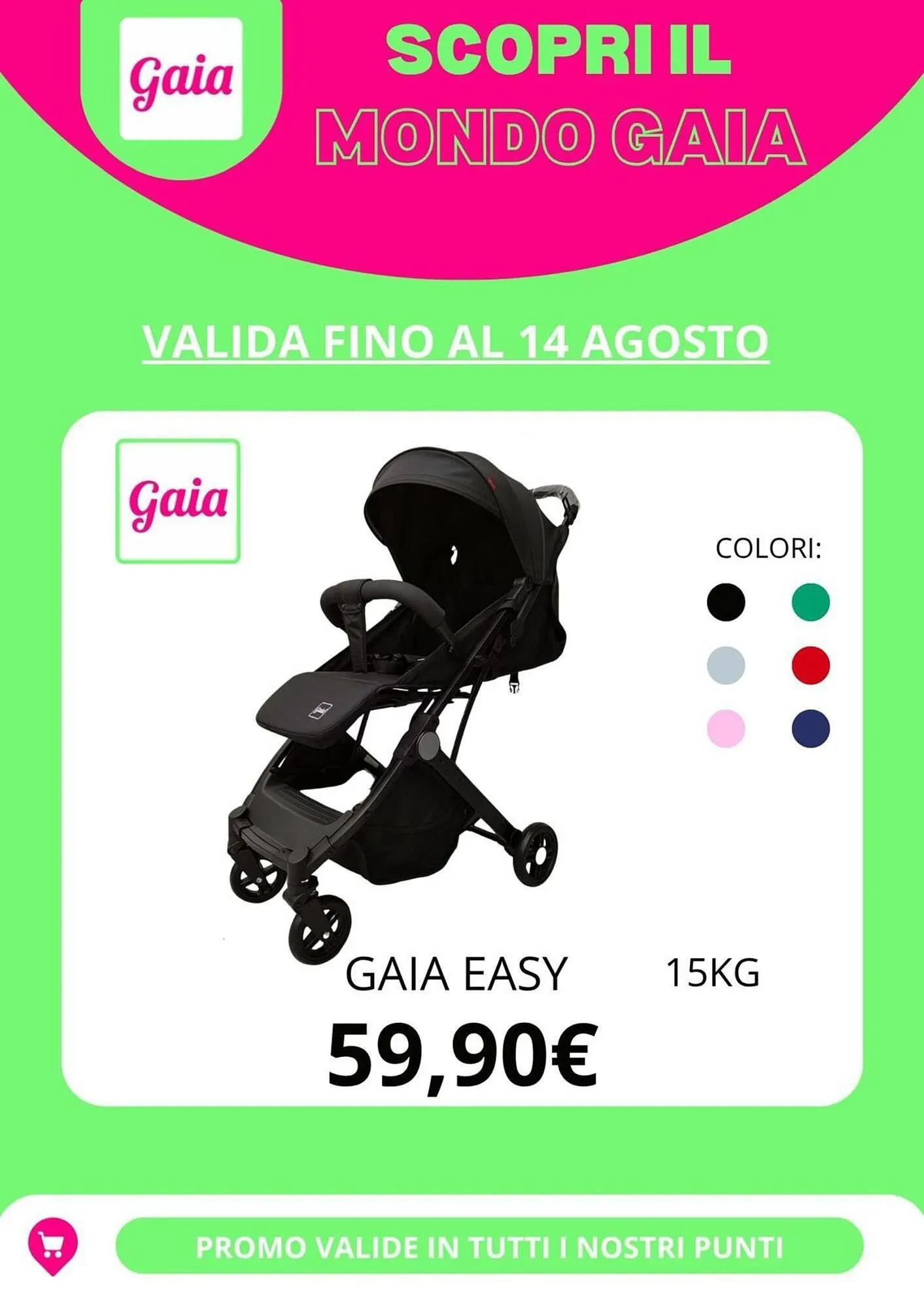 Volantino Sanitaria Gaia da 24 luglio a 14 agosto di 2025 - Pagina del volantino 1