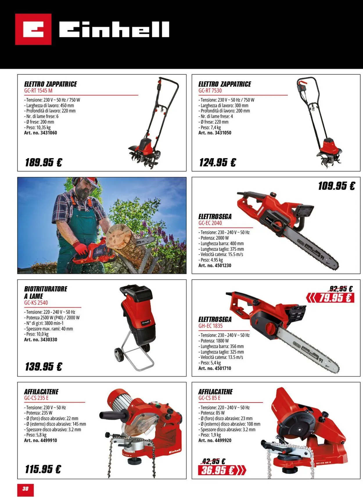 Einhell da 8 maggio a 8 giugno di 2025 - Pagina del volantino 30