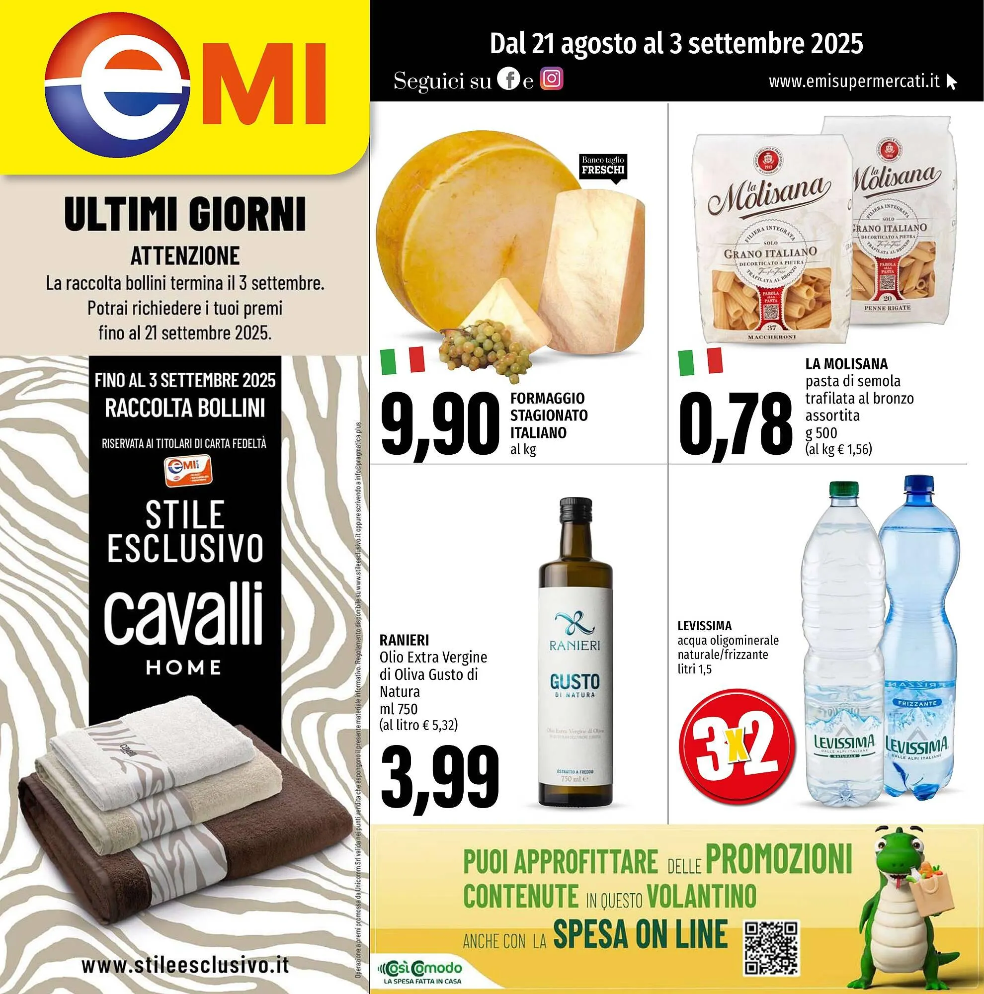 Volantino Emi Supermercati da 21 agosto a 3 settembre di 2025 - Pagina del volantino 1