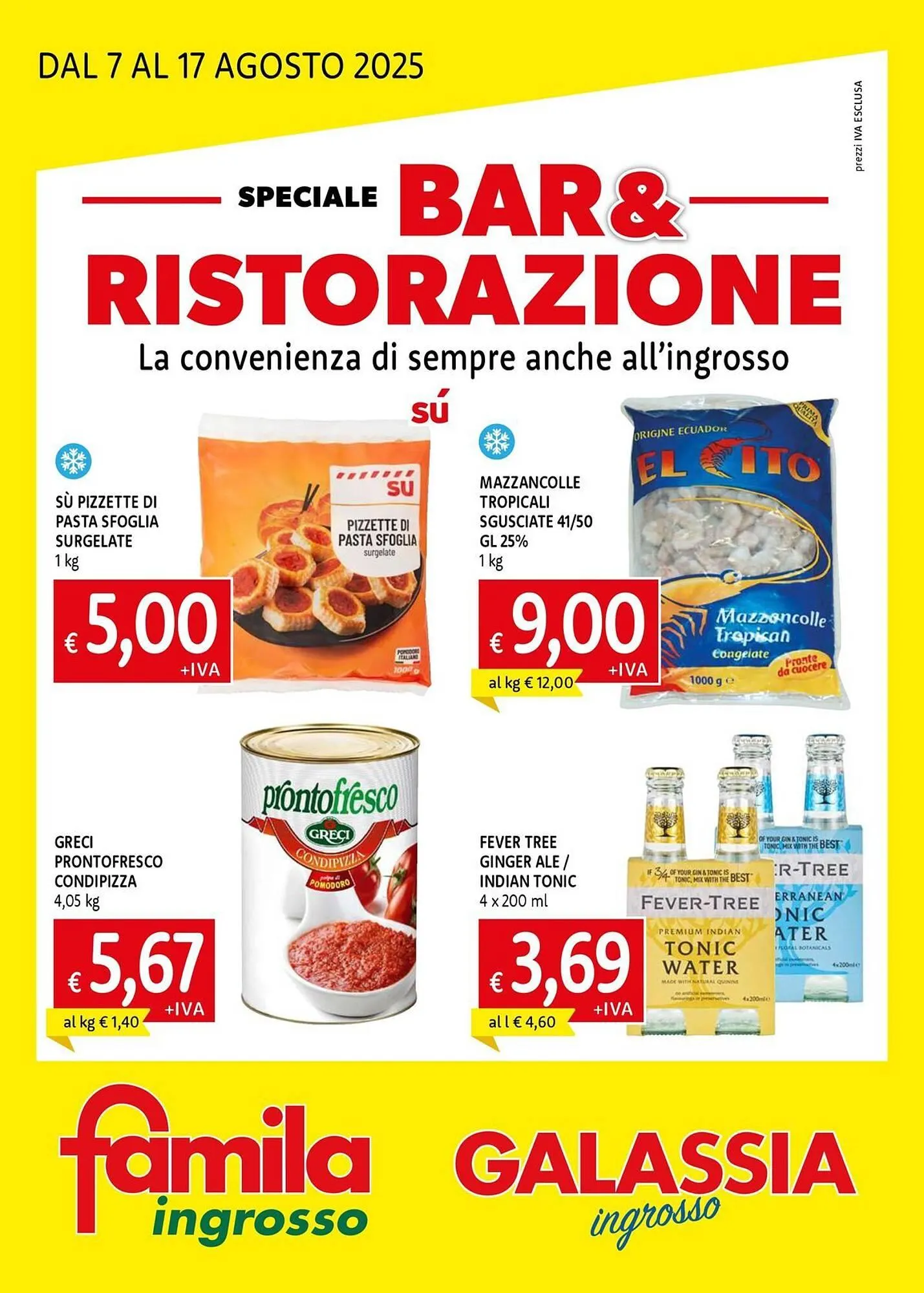 Volantino Galassia da 7 agosto a 17 agosto di 2025 - Pagina del volantino 1