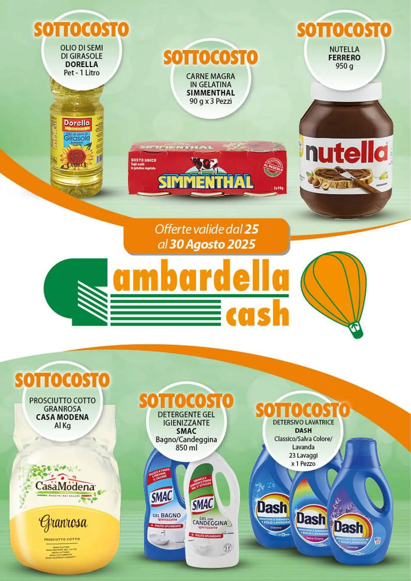 Volantino Gambardella Cash da 25 agosto a 30 agosto di 2025 - Pagina del volantino 1