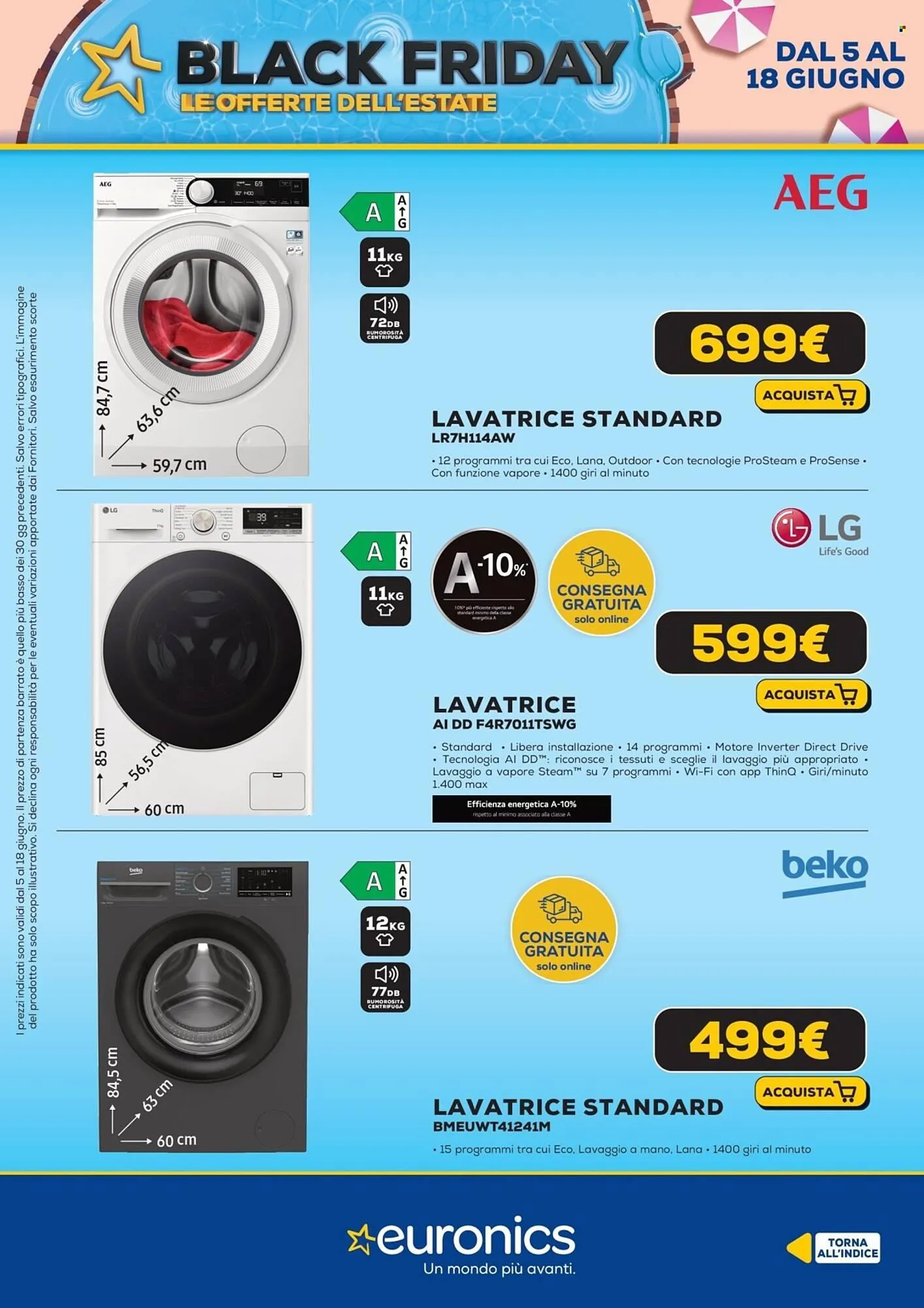 Volantino Euronics da 5 giugno a 18 giugno di 2025 - Pagina del volantino 27