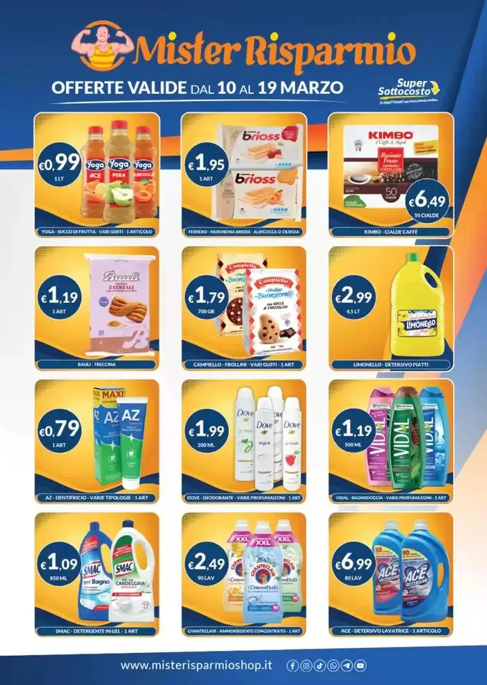Offerte valide dal 10 al 19 marzo - 1