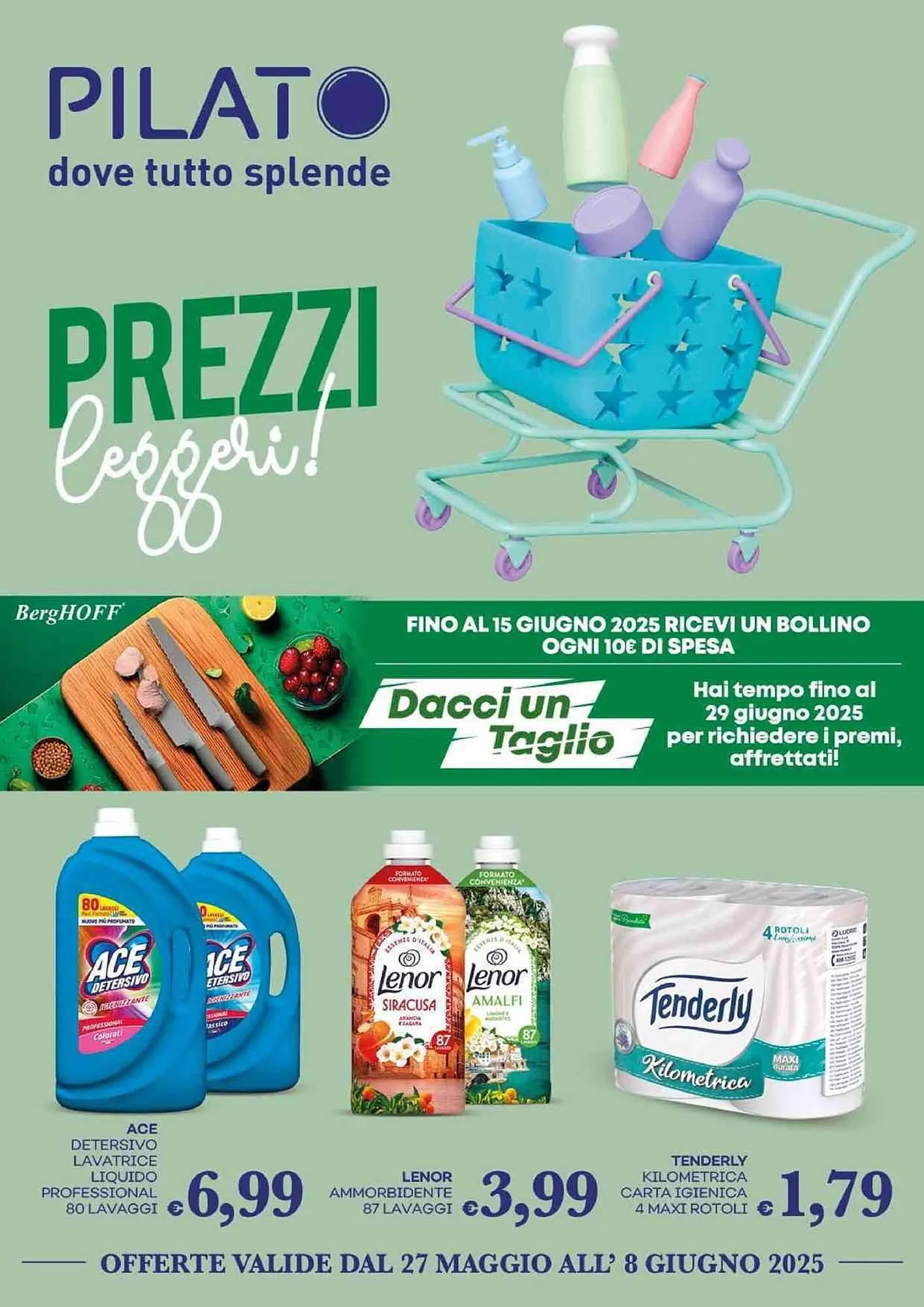 Volantino Pilato da 27 maggio a 8 giugno di 2025 - Pagina del volantino 1
