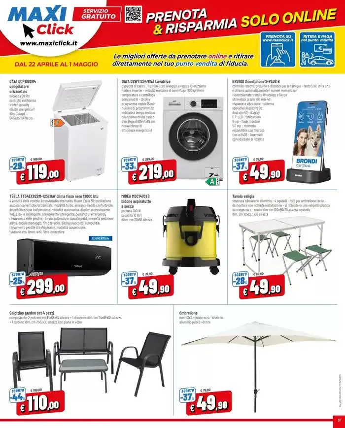 Sottocosto da 22 aprile a 1 maggio di 2025 - Pagina del volantino 31