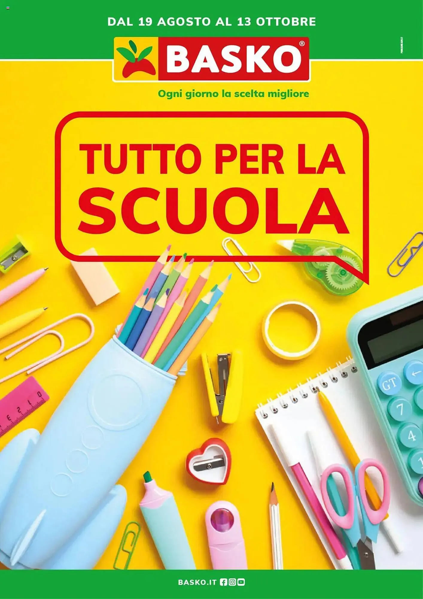 Volantino Basko da 19 agosto a 13 ottobre di 2025 - Pagina del volantino 1