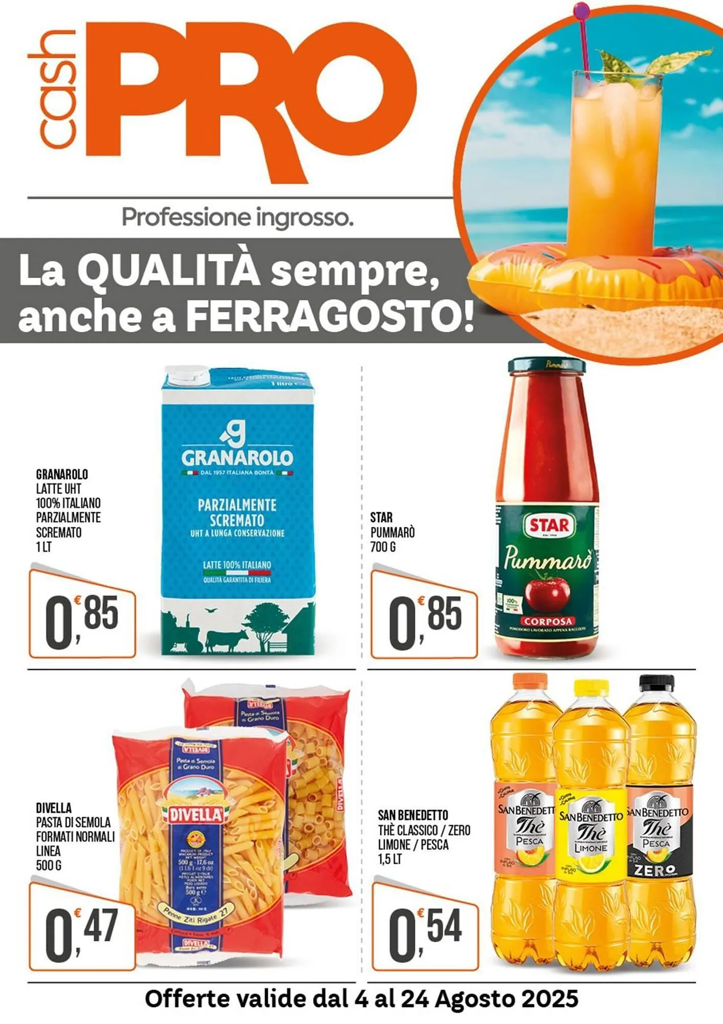 Volantino Enne Market da 4 agosto a 24 agosto di 2025 - Pagina del volantino 1