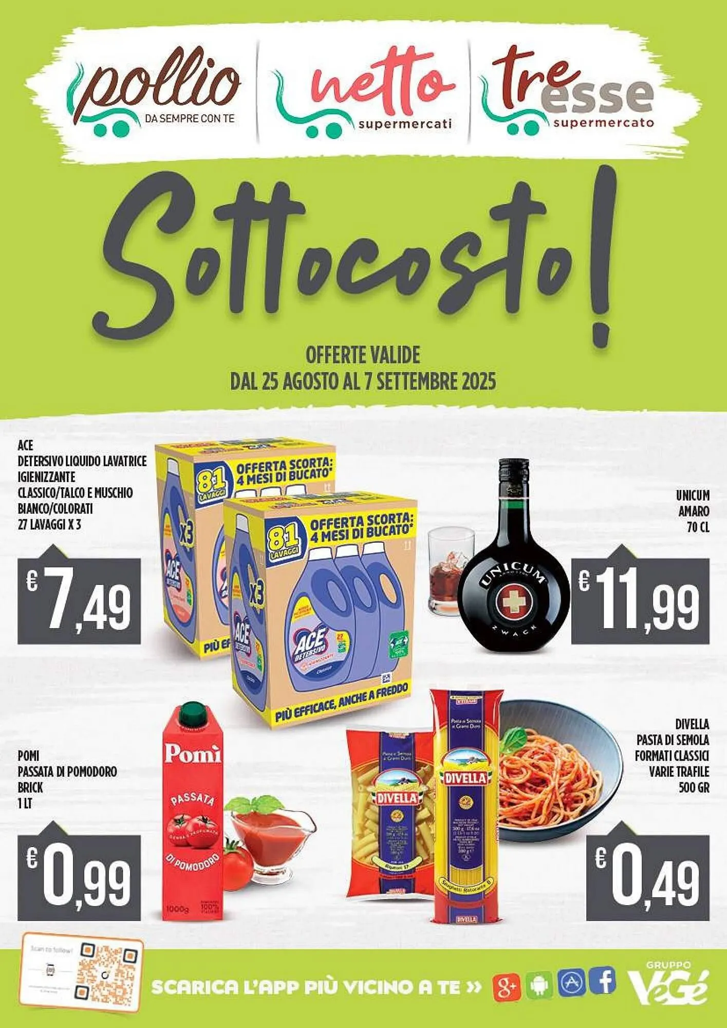 Volantino Supermercato Pollio da 25 agosto a 7 settembre di 2025 - Pagina del volantino 1