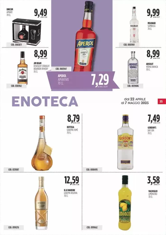 Offerte Carico Cash & Carry da 22 aprile a 7 maggio di 2025 - Pagina del volantino 35