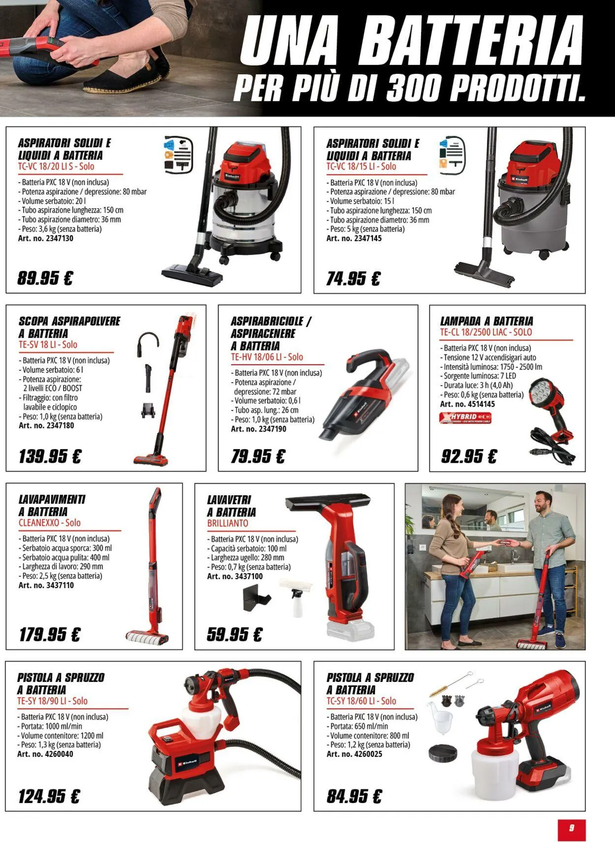 Einhell da 8 maggio a 8 giugno di 2025 - Pagina del volantino 9