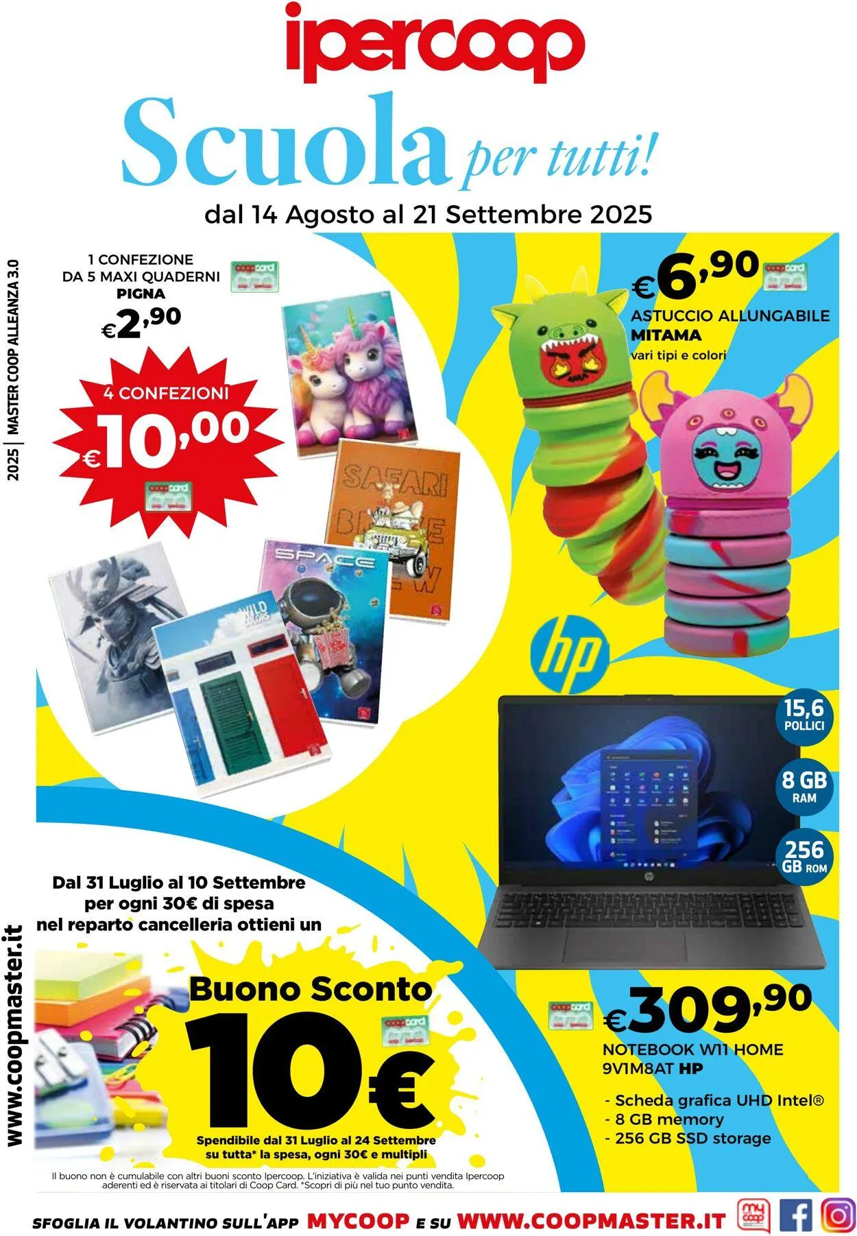 Coop Volantino attuale da 14 agosto a 21 settembre di 2025 - Pagina del volantino 1