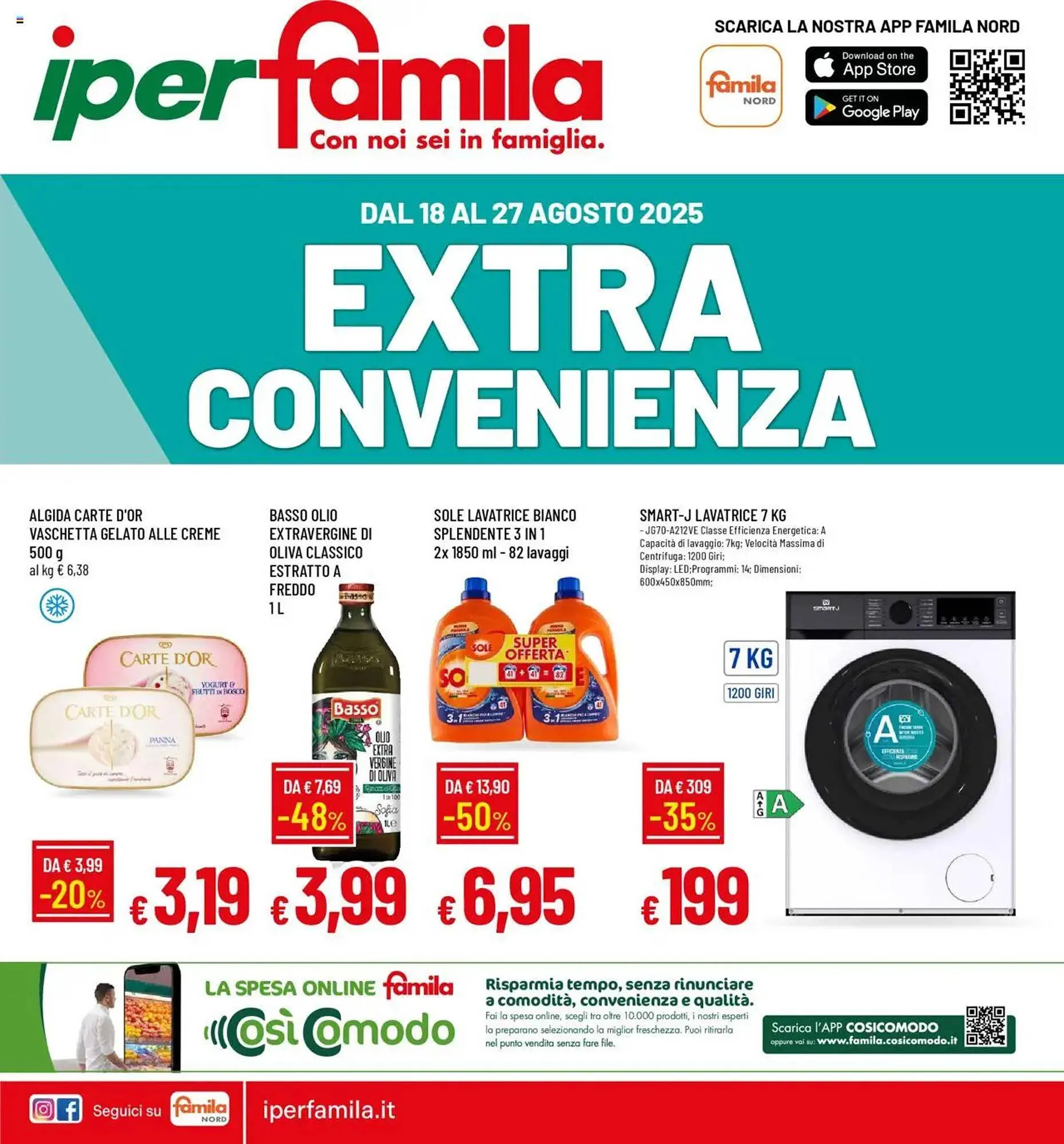 Volantino IperFamila da 18 agosto a 27 agosto di 2025 - Pagina del volantino 1