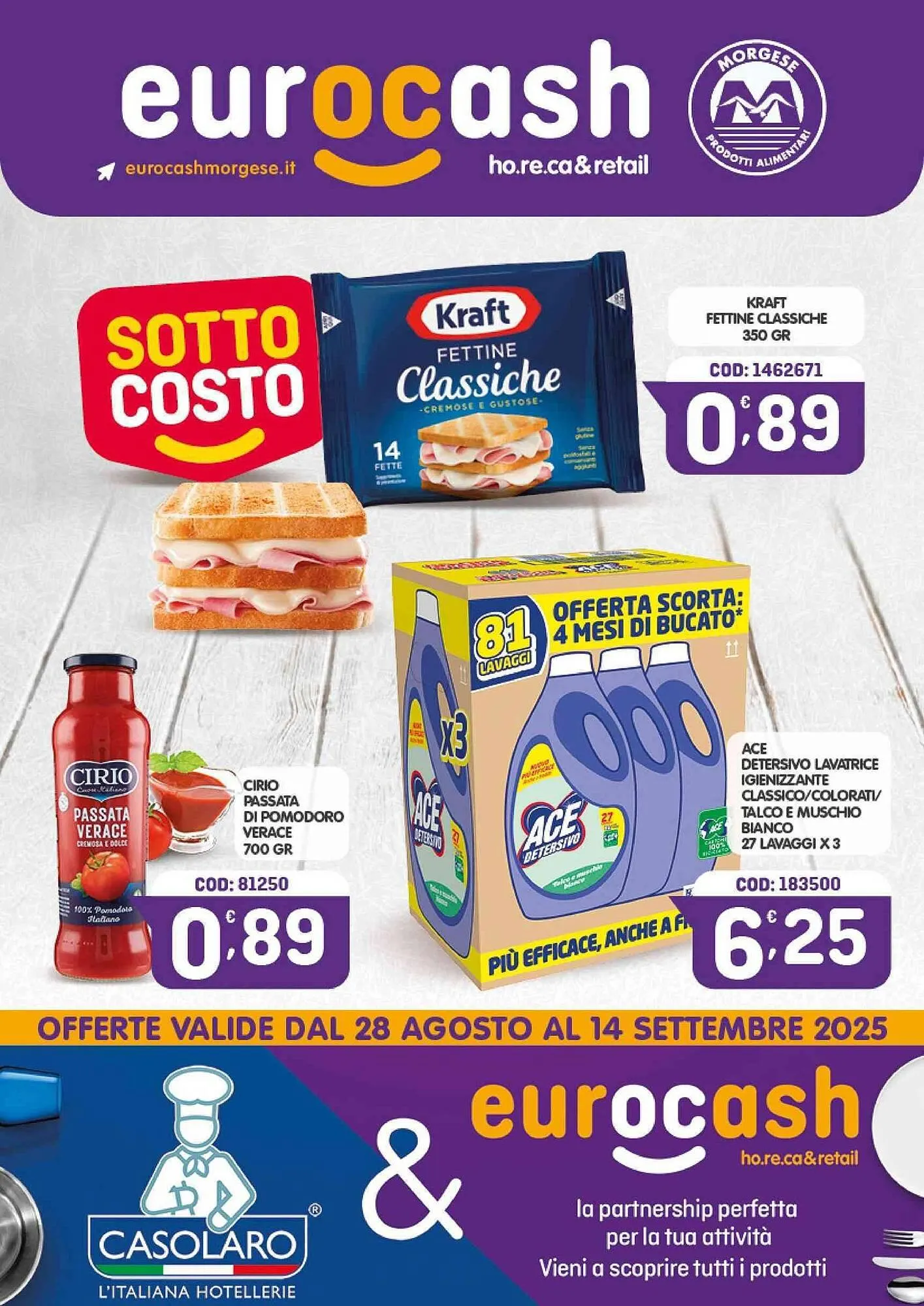 Volantino Eurocash da 27 agosto a 14 settembre di 2025 - Pagina del volantino 1