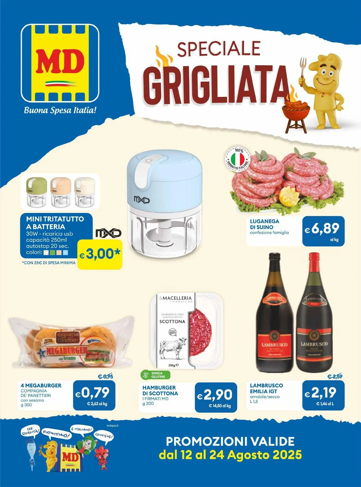 MD Discount Volantino attuale da 12 agosto a 24 agosto di 2025 - Pagina del volantino 1
