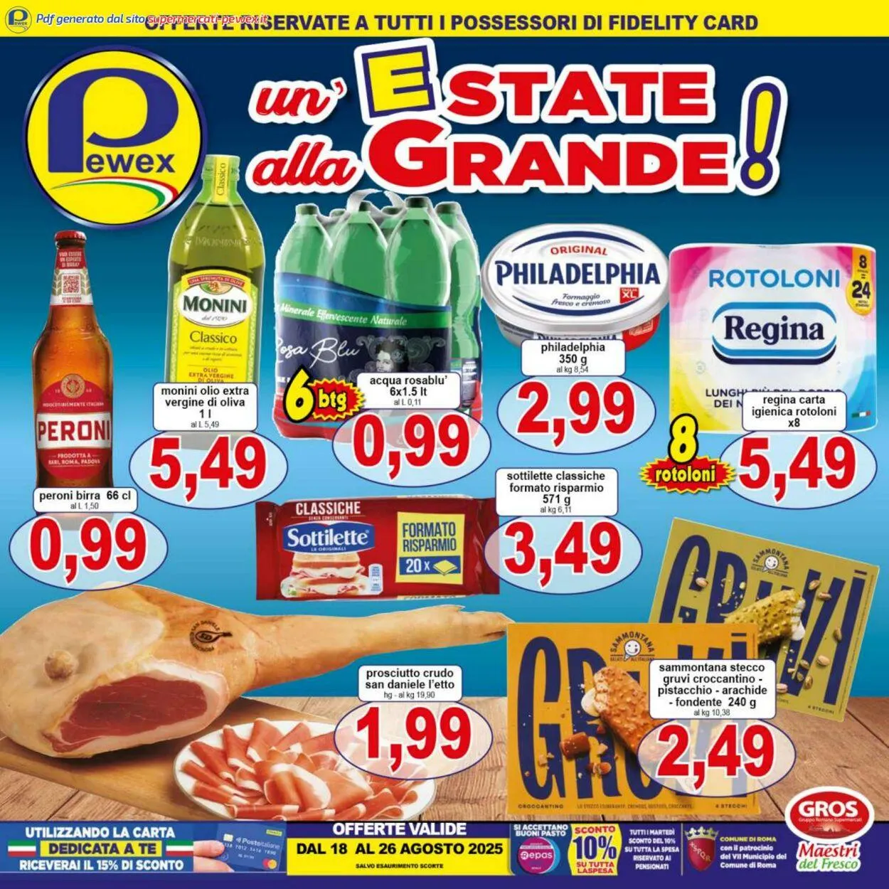 Pewex Volantino attuale da 2 settembre a 16 settembre di 2025 - Pagina del volantino 1