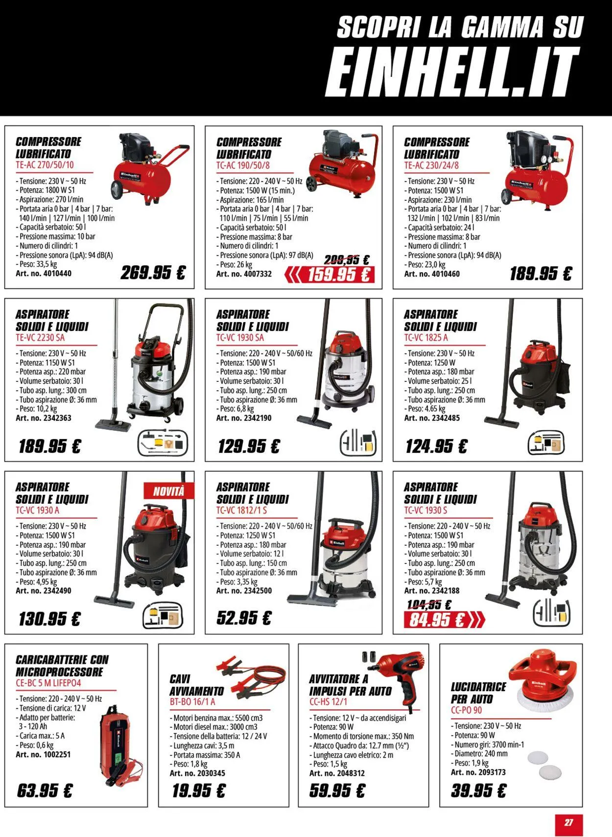 Einhell da 8 maggio a 8 giugno di 2025 - Pagina del volantino 27