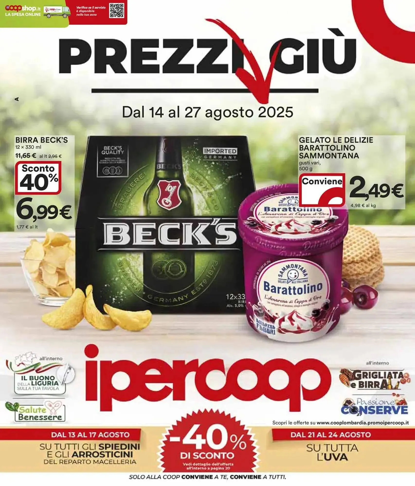 Volantino Ipercoop da 14 agosto a 27 agosto di 2025 - Pagina del volantino 1
