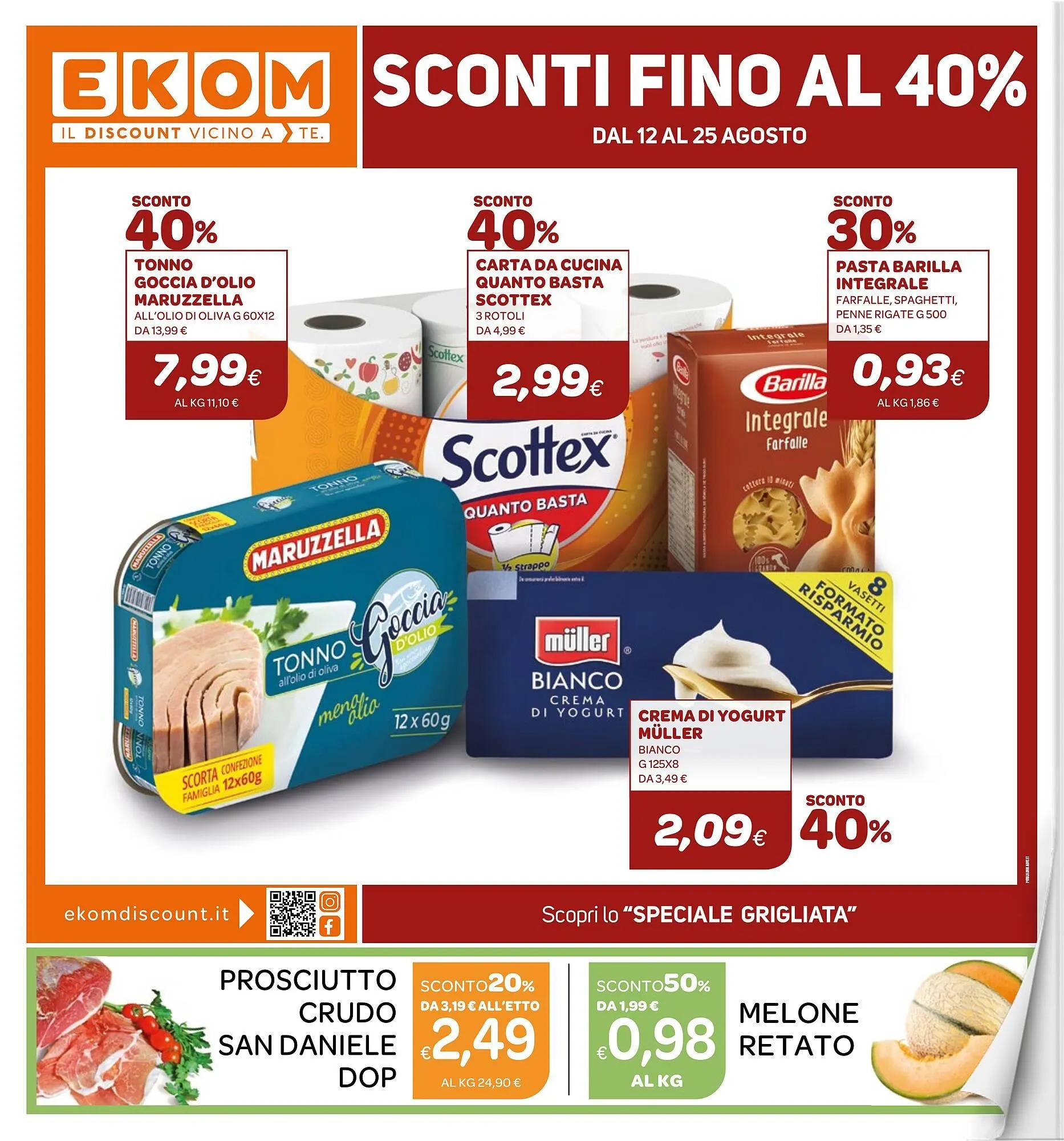 Volantino Ekom da 12 agosto a 25 agosto di 2025 - Pagina del volantino 1
