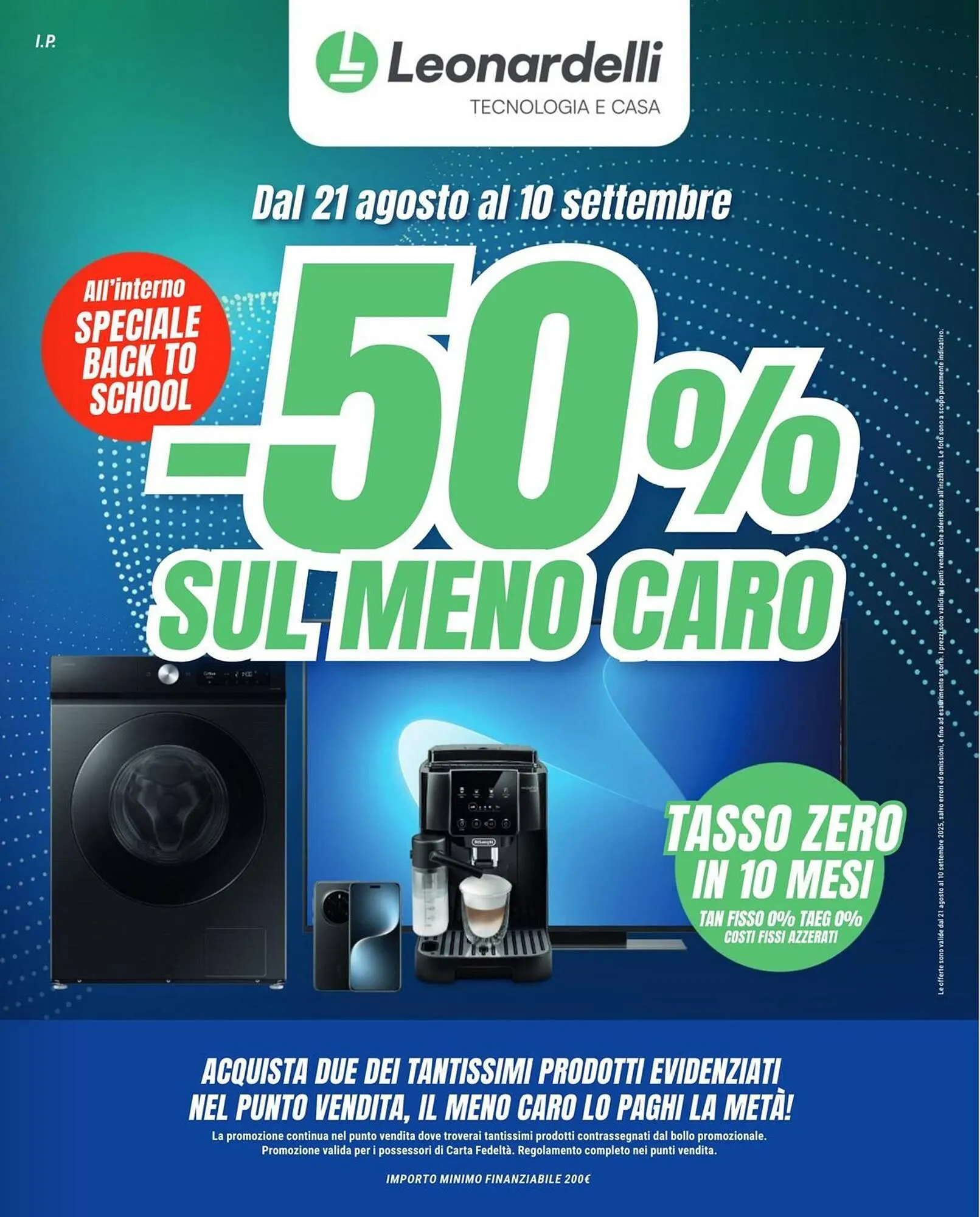 Volantino Leonardelli da 21 agosto a 10 settembre di 2025 - Pagina del volantino 1