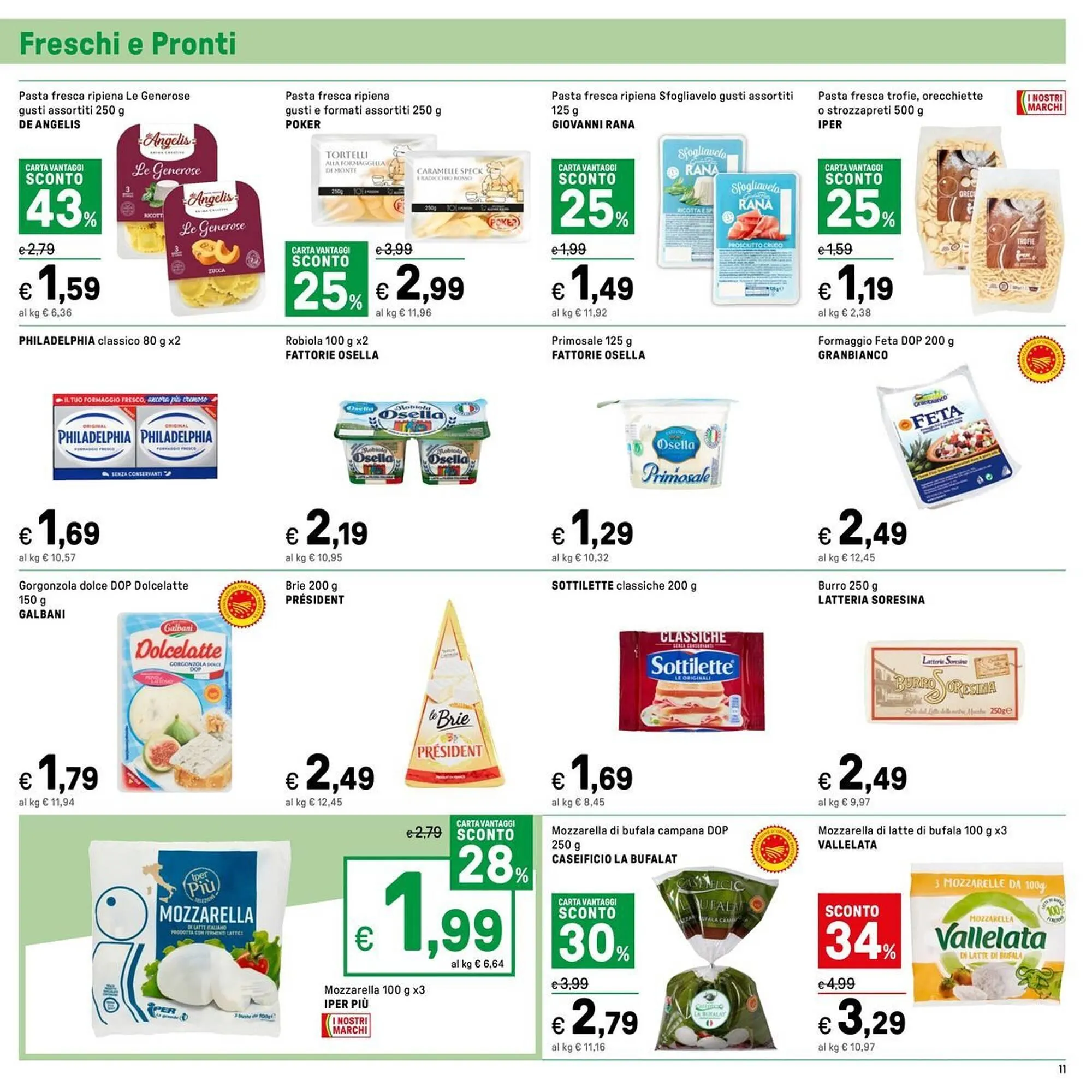 Volantino Iper La Grande da 20 giugno a 2 luglio di 2025 - Pagina del volantino 11
