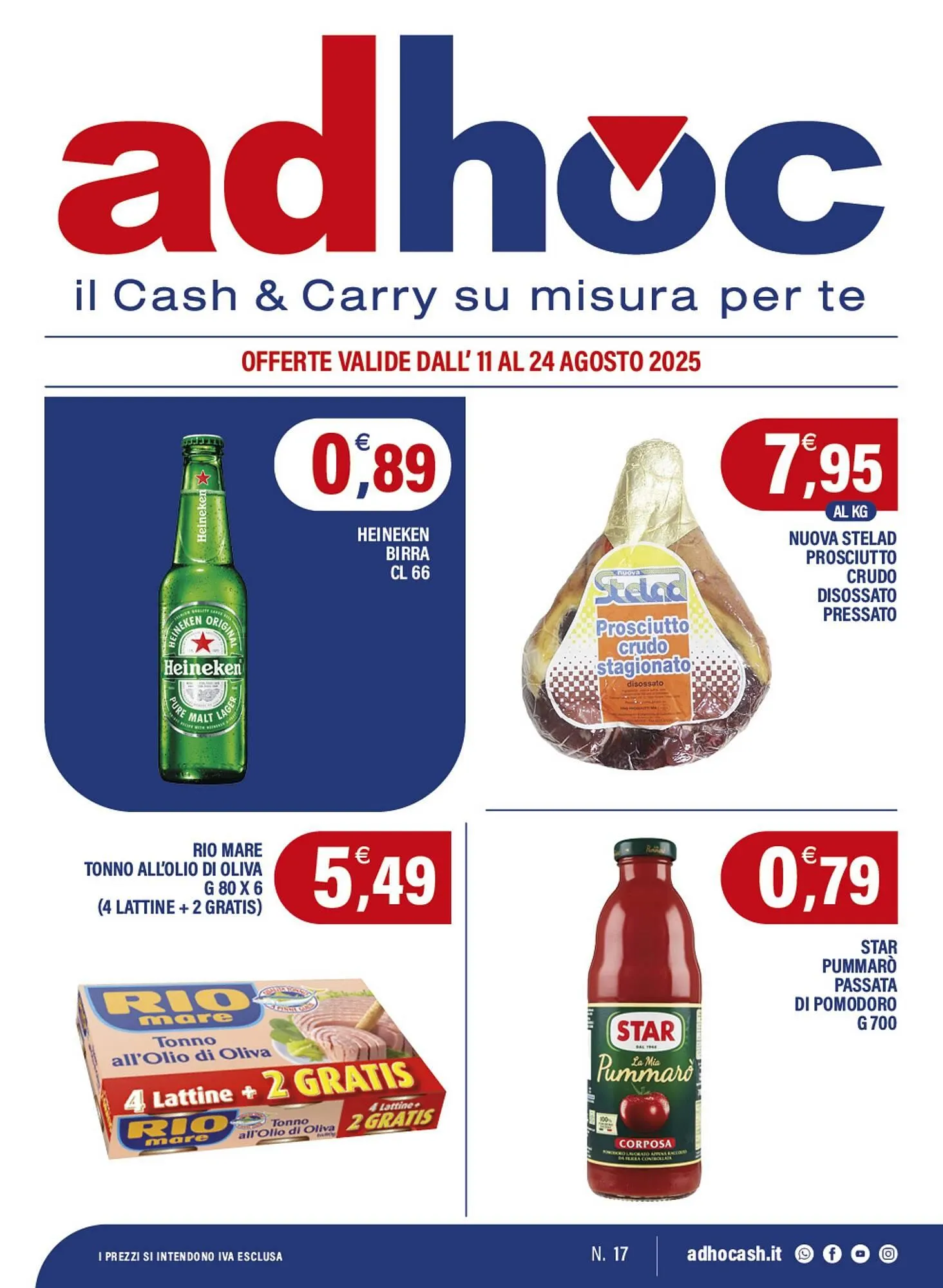 Volantino Adhoc da 11 agosto a 24 agosto di 2025 - Pagina del volantino 1
