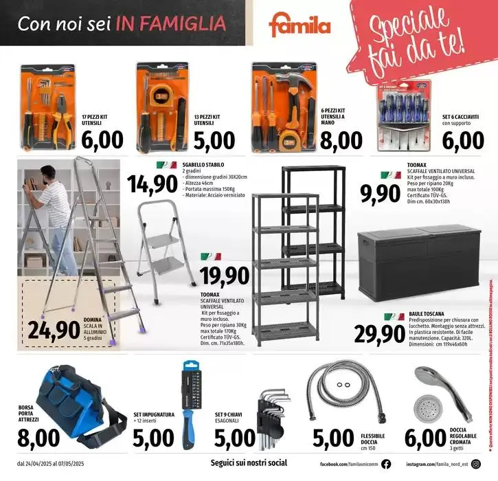 TAGLIATI PER IL RISPARMIO da 24 aprile a 7 maggio di 2025 - Pagina del volantino 28