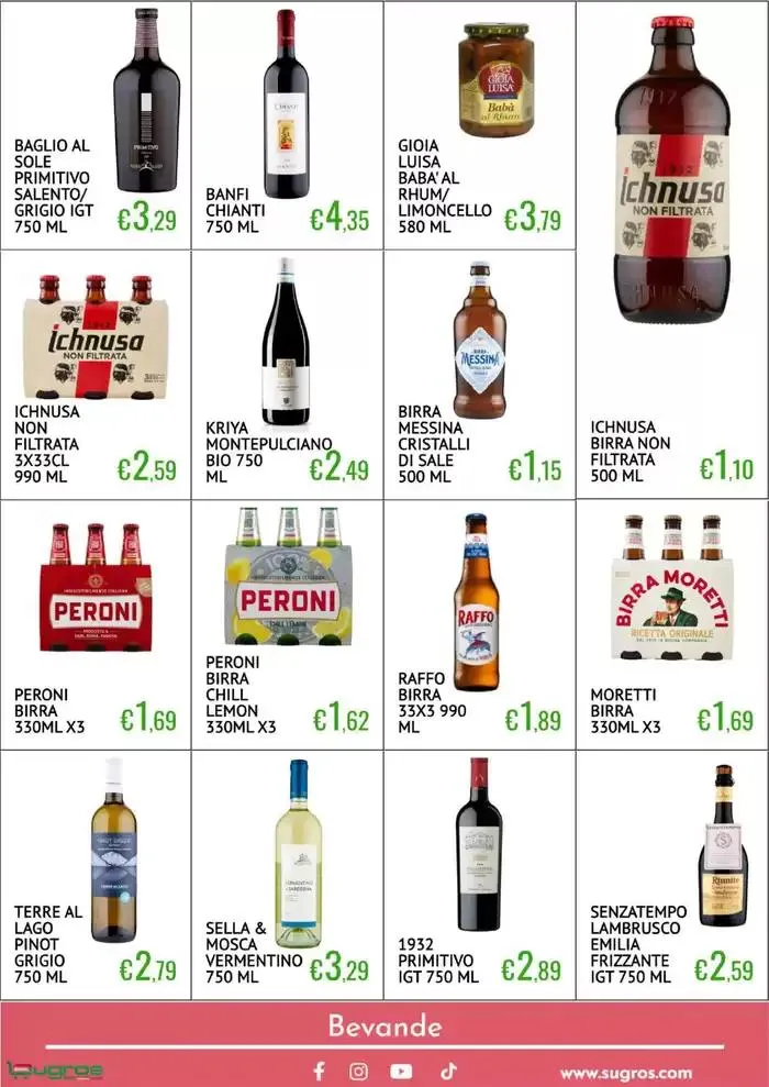 I sapori d'italia oltre i confini da 20 aprile a 10 maggio di 2025 - Pagina del volantino 26