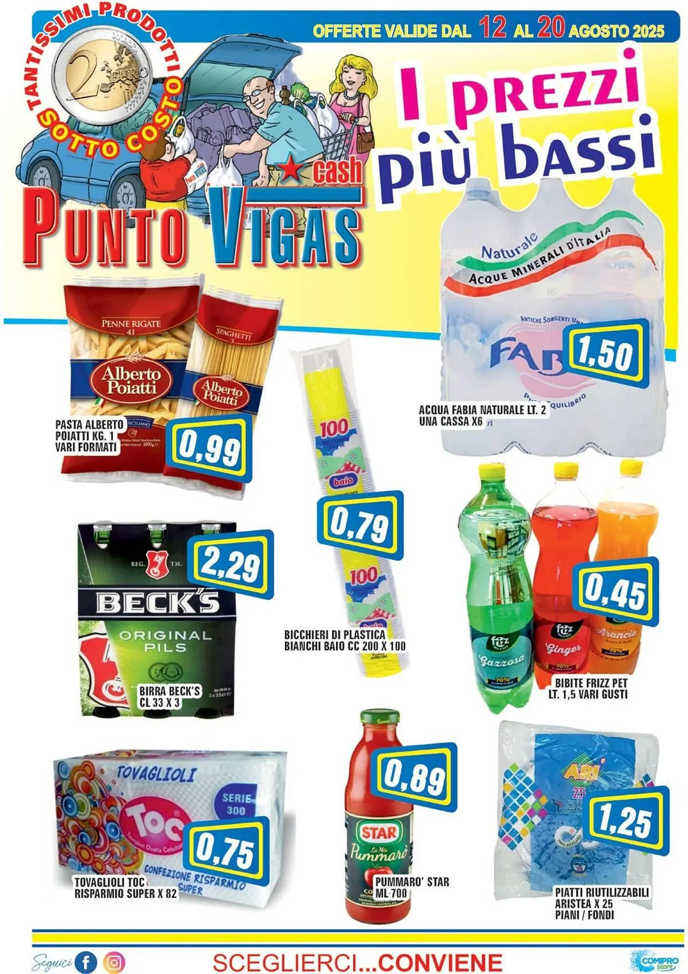 Volantino Punto Vigas da 12 agosto a 20 agosto di 2025 - Pagina del volantino 1