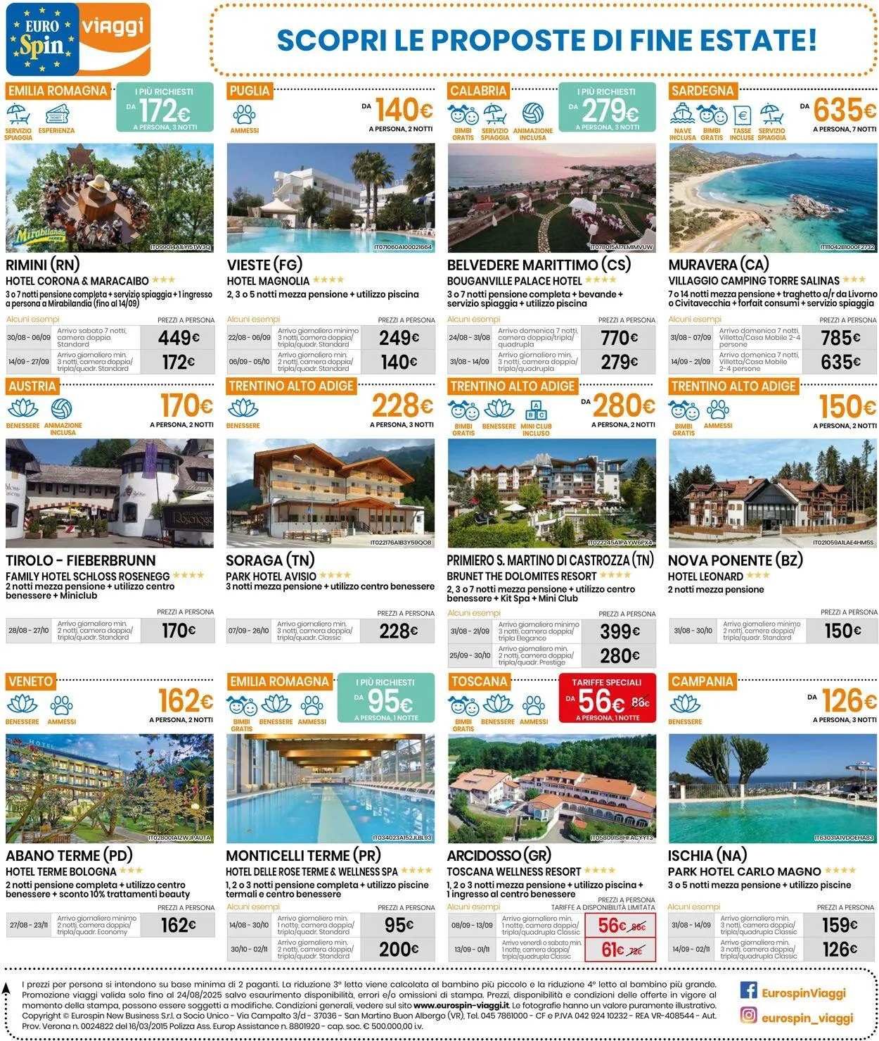 EURO Spin Volantino attuale da 11 agosto a 24 agosto di 2025 - Pagina del volantino 16