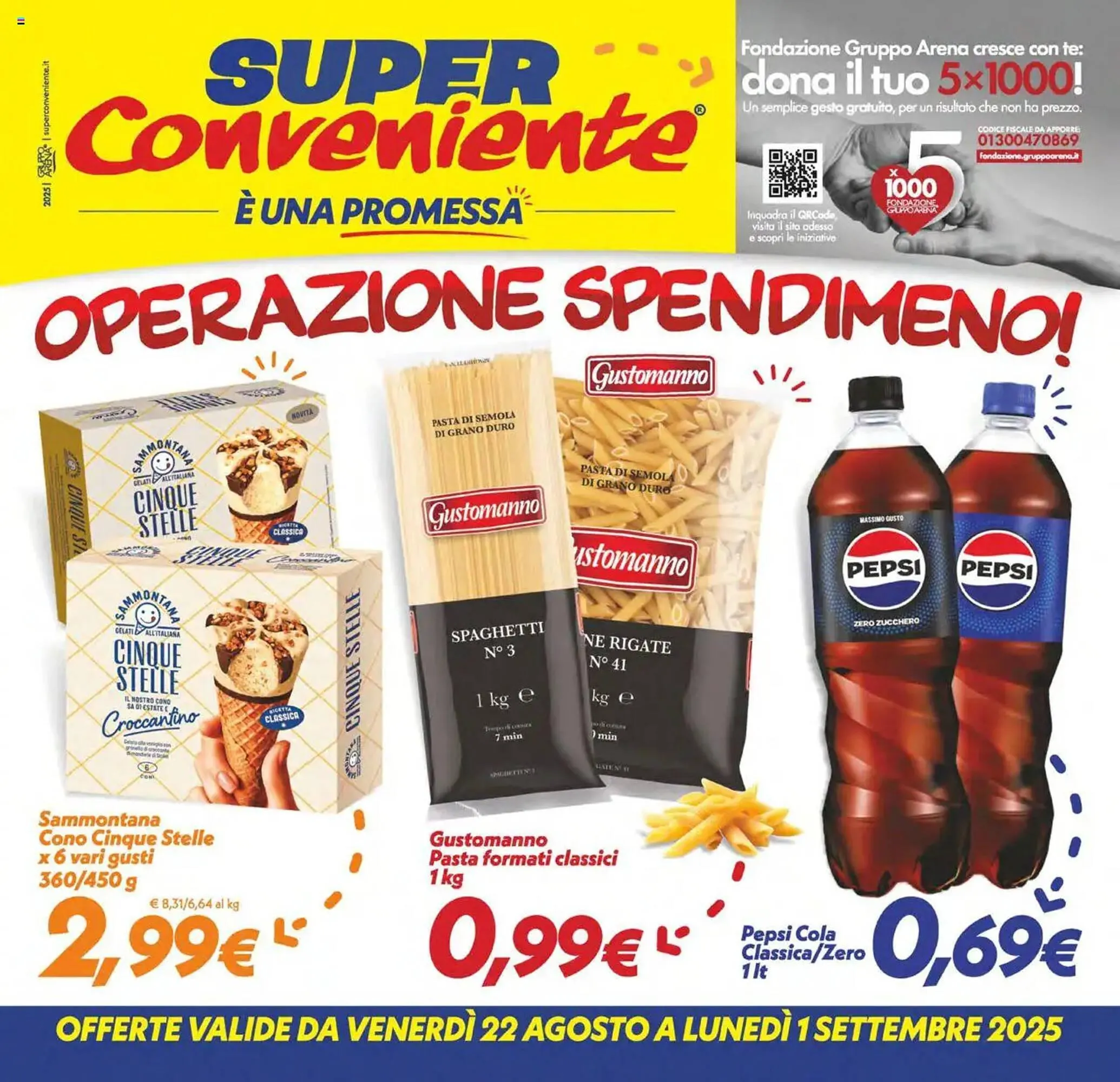 Volantino Iper Super Conveniente da 22 agosto a 1 settembre di 2025 - Pagina del volantino 1