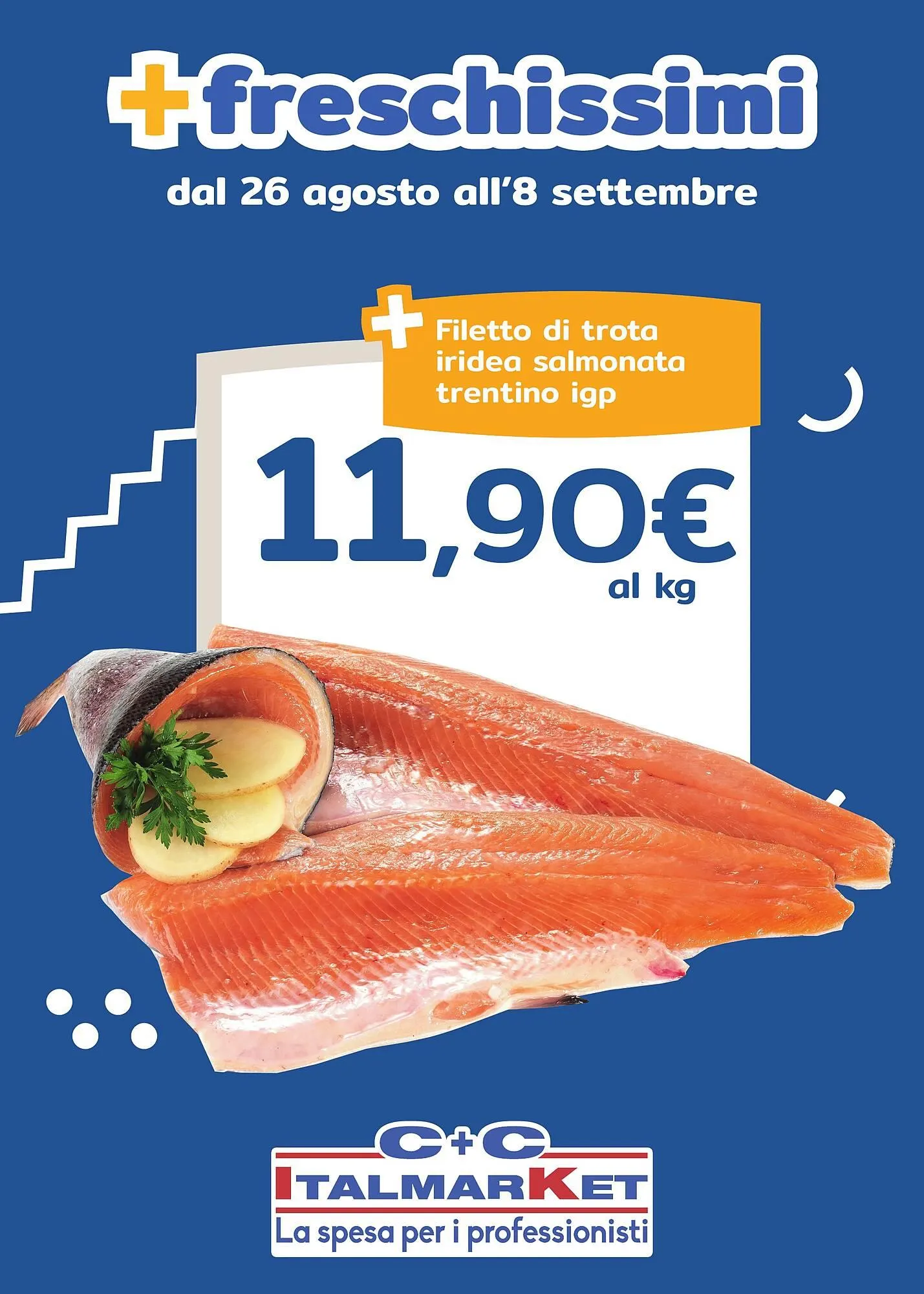 Volantino C+C Italmarket da 26 agosto a 8 settembre di 2025 - Pagina del volantino 1