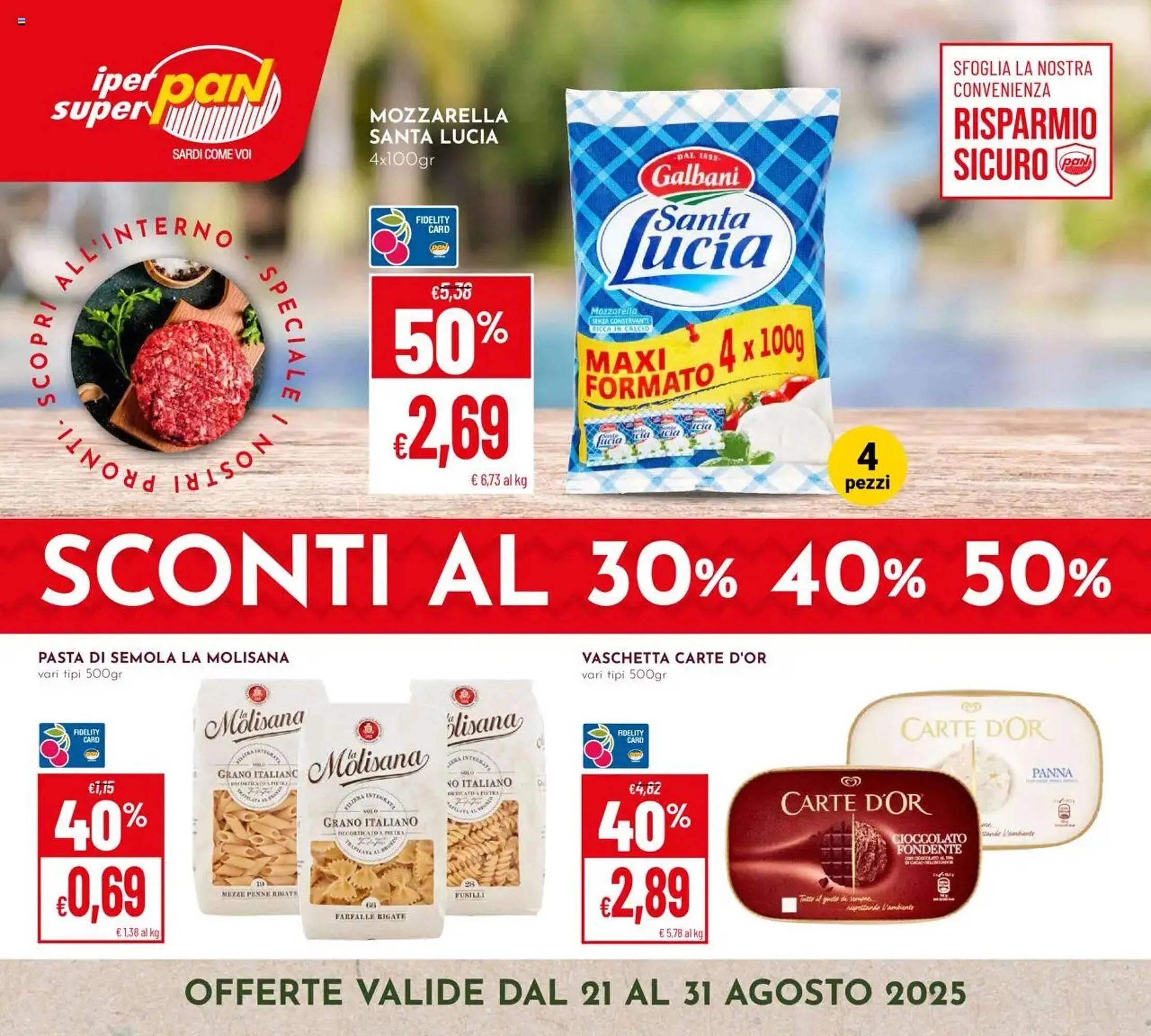 Volantino Pan da 21 agosto a 31 agosto di 2025 - Pagina del volantino 1
