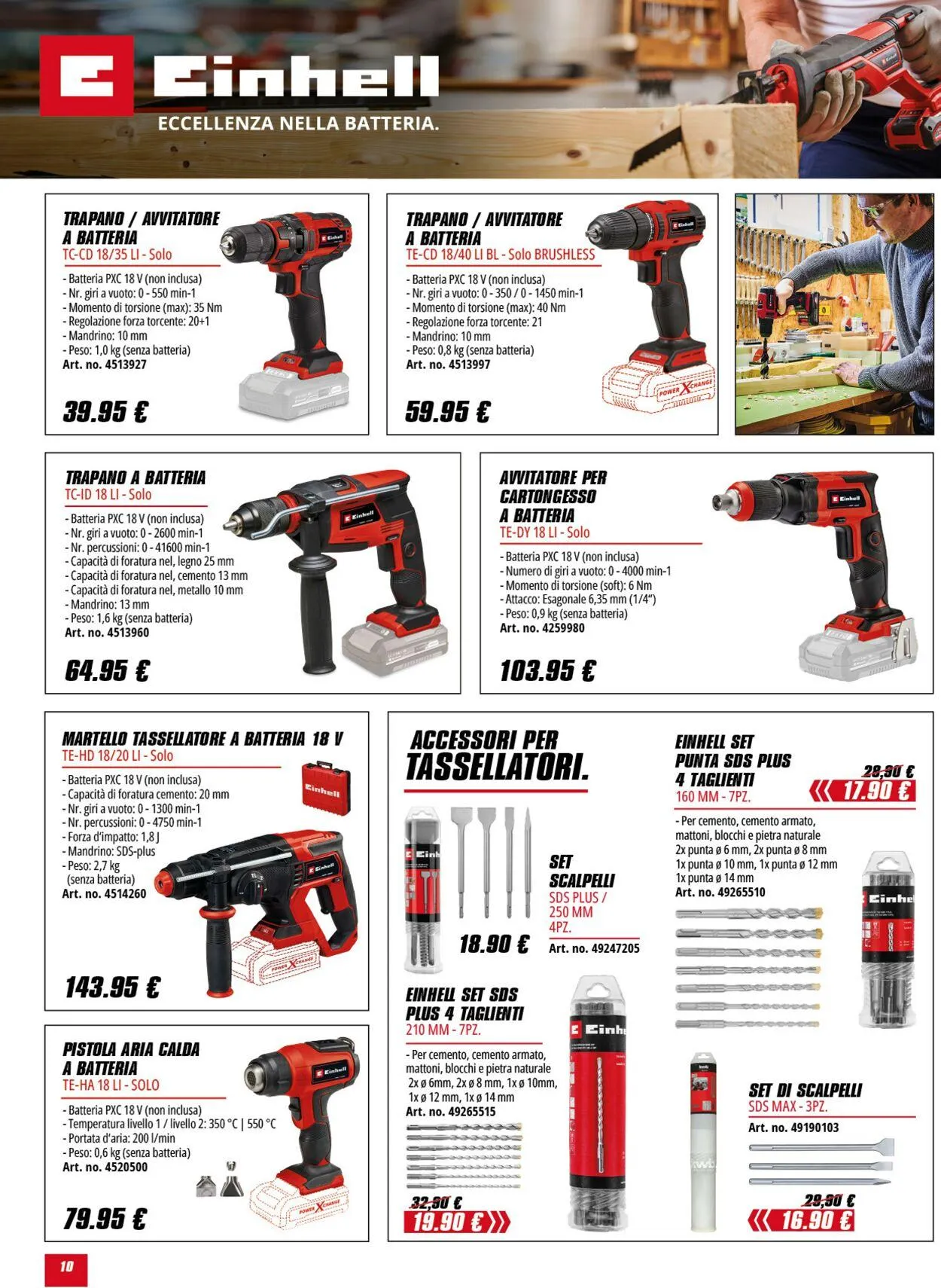 Einhell da 8 maggio a 8 giugno di 2025 - Pagina del volantino 10