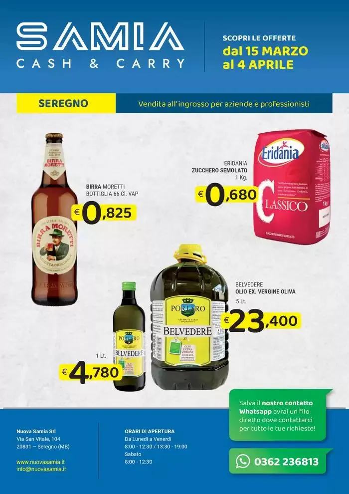 dal 15 MARZO al 4 APRILE - 1