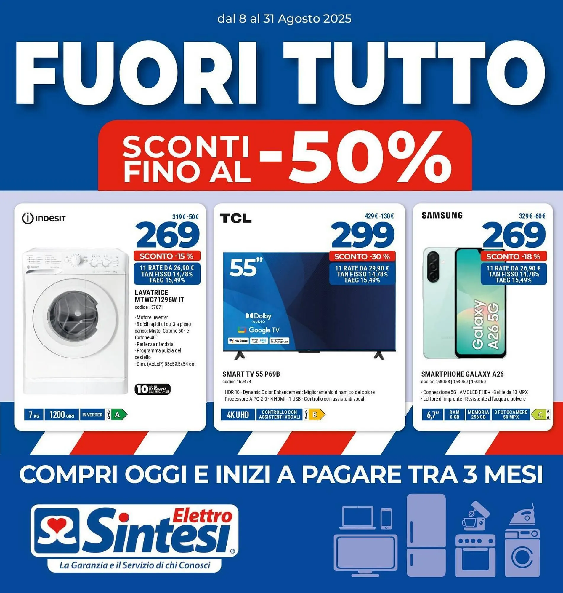 Volantino Elettrosintesi da 8 agosto a 31 agosto di 2025 - Pagina del volantino 1