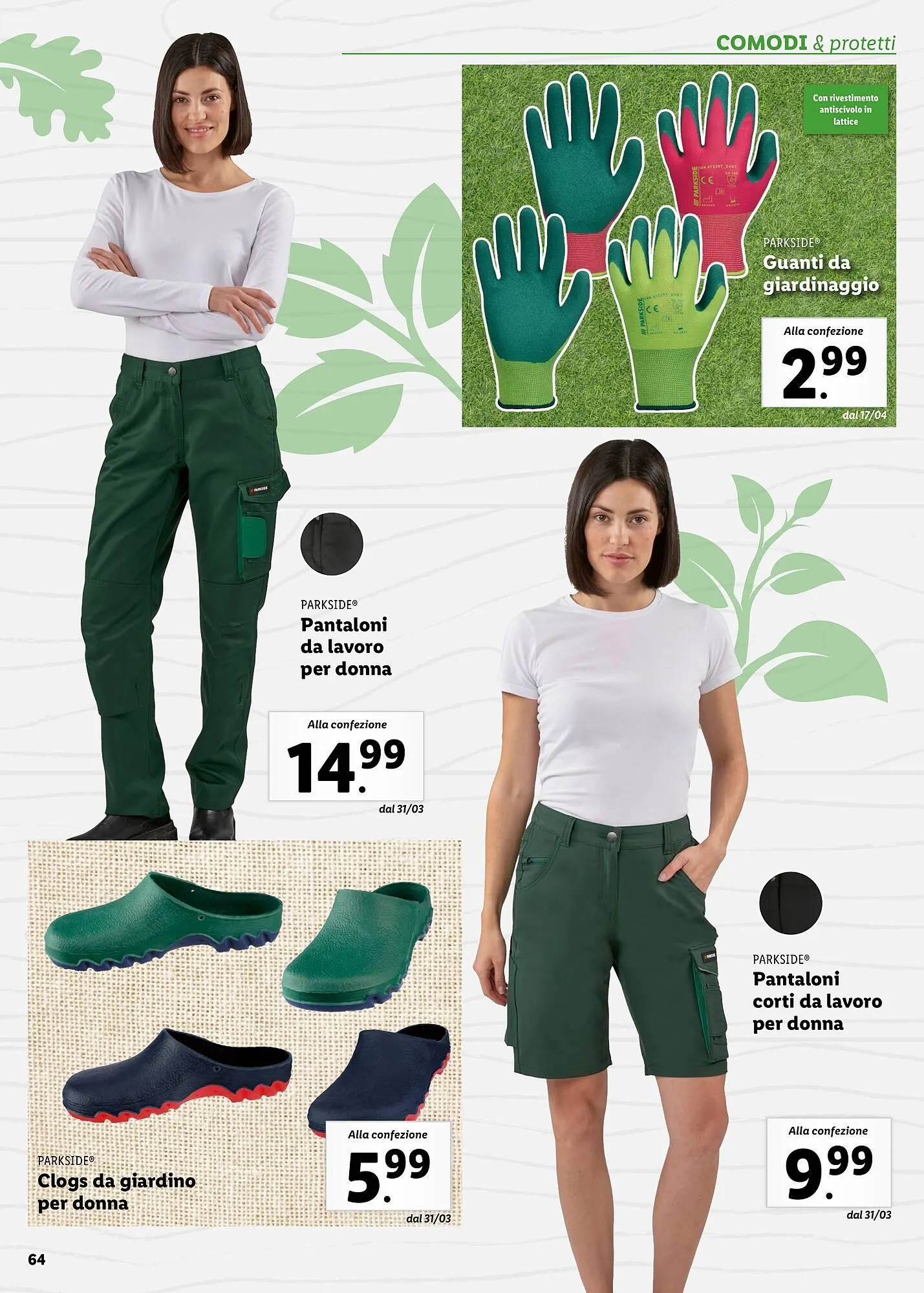 Volantino Lidl da 4 aprile a 30 aprile di 2025 - Pagina del volantino 64