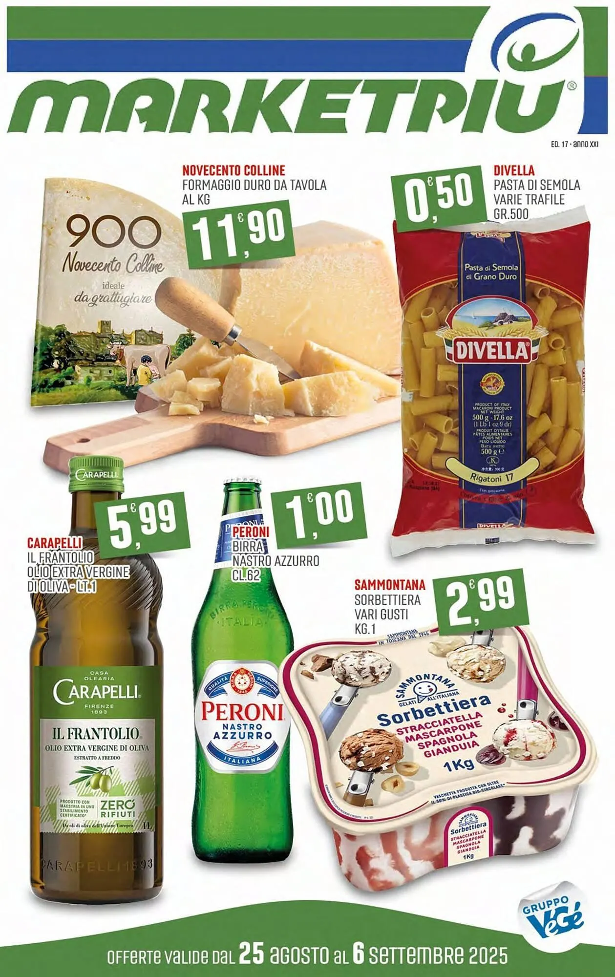 Volantino Marketpiù da 25 agosto a 6 settembre di 2025 - Pagina del volantino 1