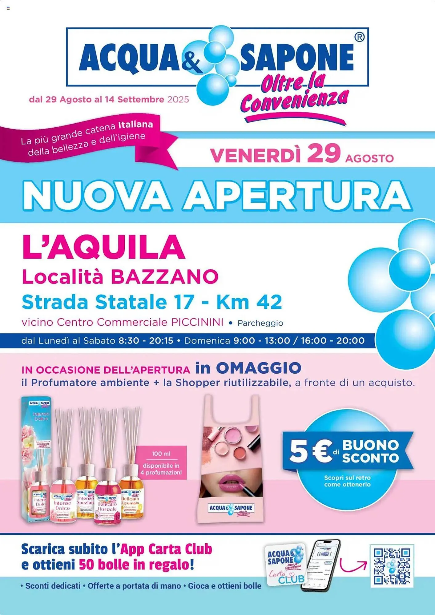 Volantino Acqua & Sapone da 29 agosto a 14 settembre di 2025 - Pagina del volantino 1