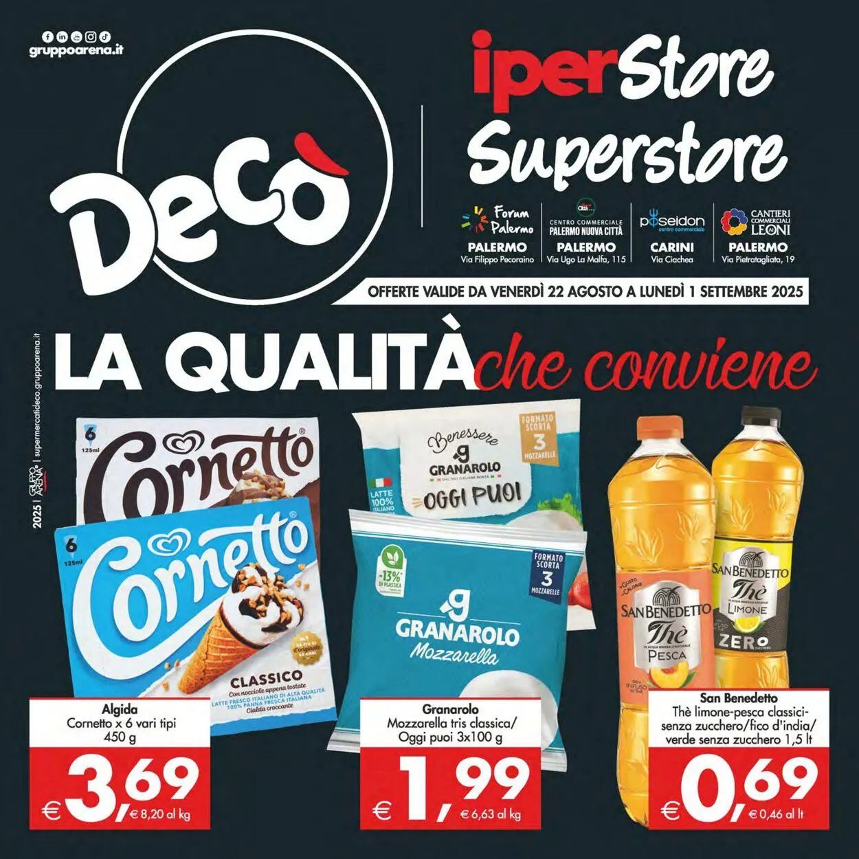 Deco Volantino attuale da 22 agosto a 1 settembre di 2025 - Pagina del volantino 1