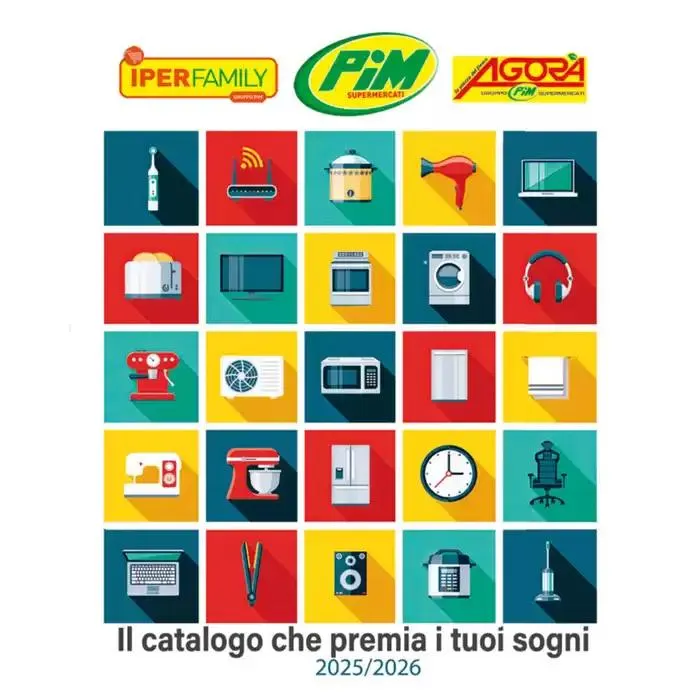 Catalogo Premi Pim Supermercati da 1 gennaio a 31 dicembre di 2026 - Pagina del volantino 1