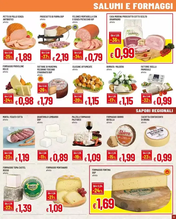 Sconti fino al 50% da 8 maggio a 21 maggio di 2025 - Pagina del volantino 13